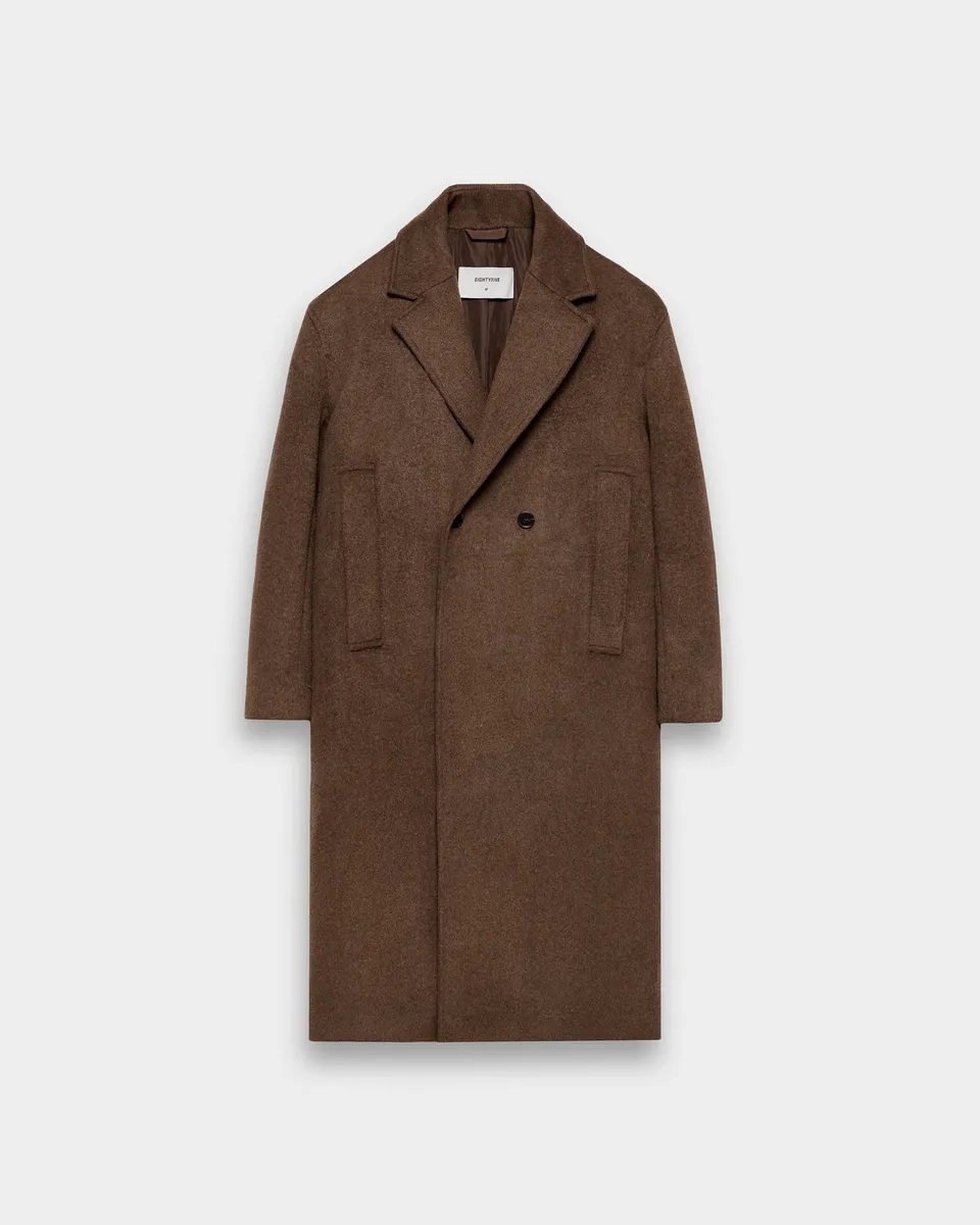 eightyfive-double-breasted-wool-coat-brown-wollmantel image 1