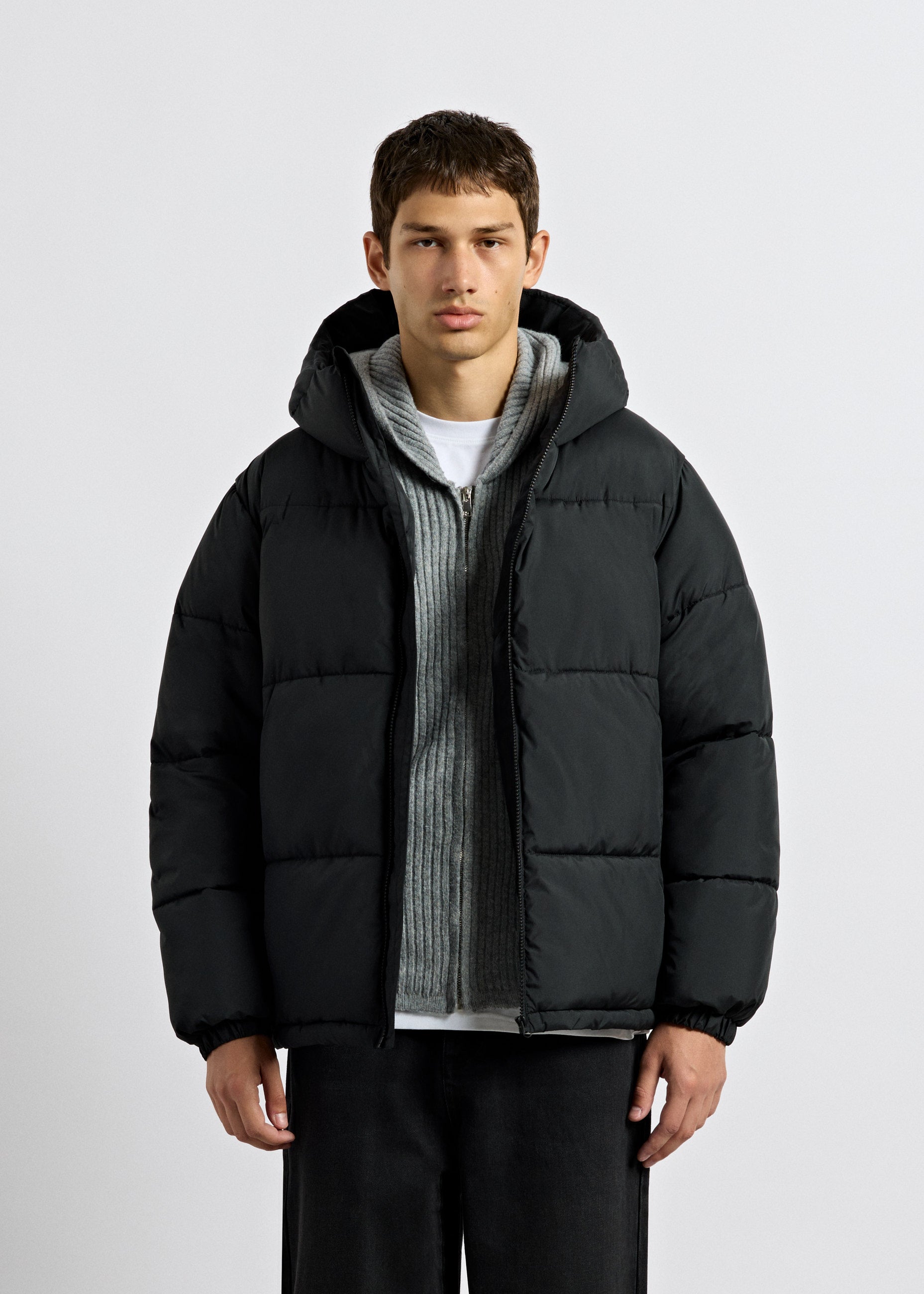 burocs-jackets-basic-hooded-puffer-jacket-black-kapuze image 3