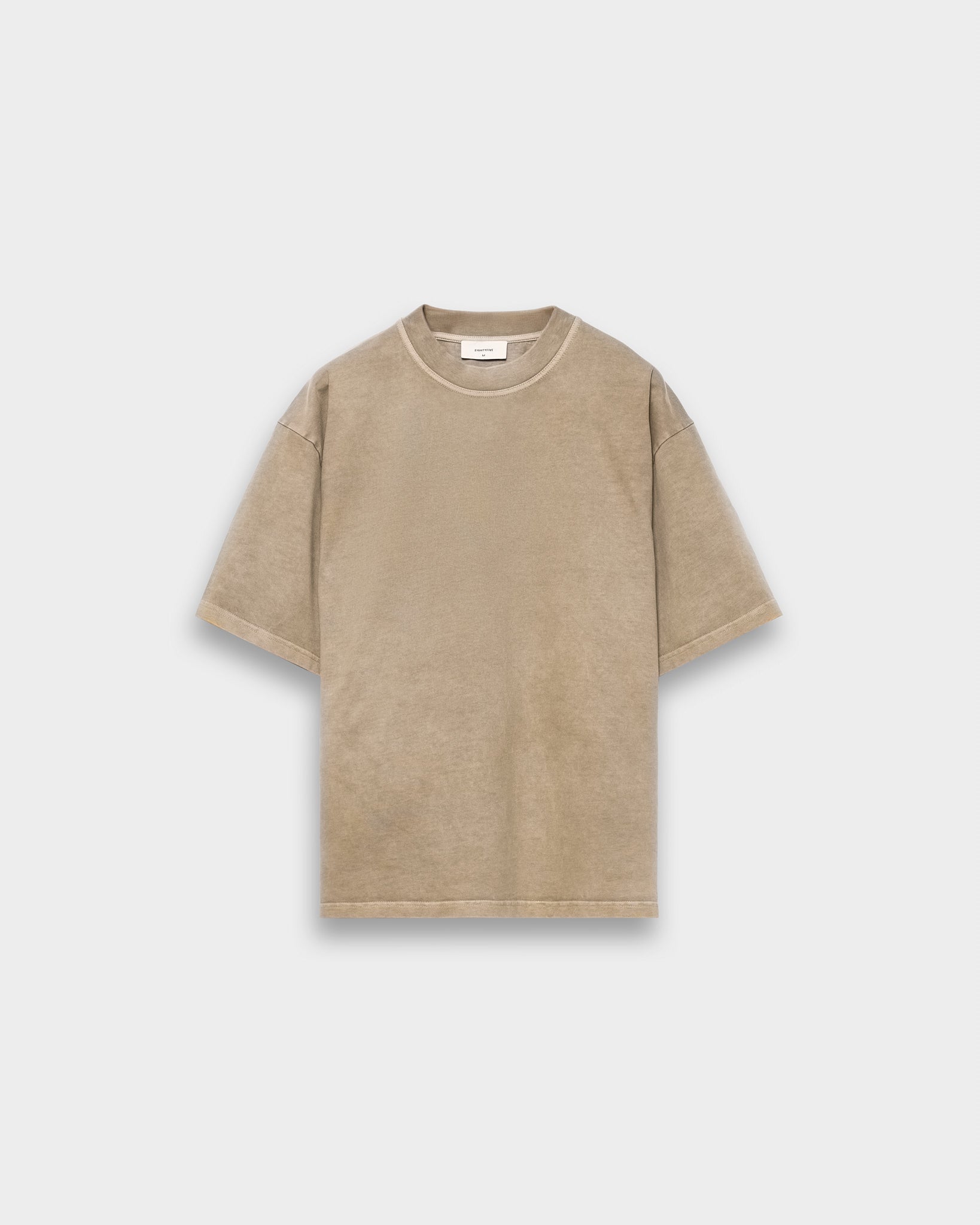 eightyfive-tops-signature-oversized-t-shirt-washed-taupe image 1