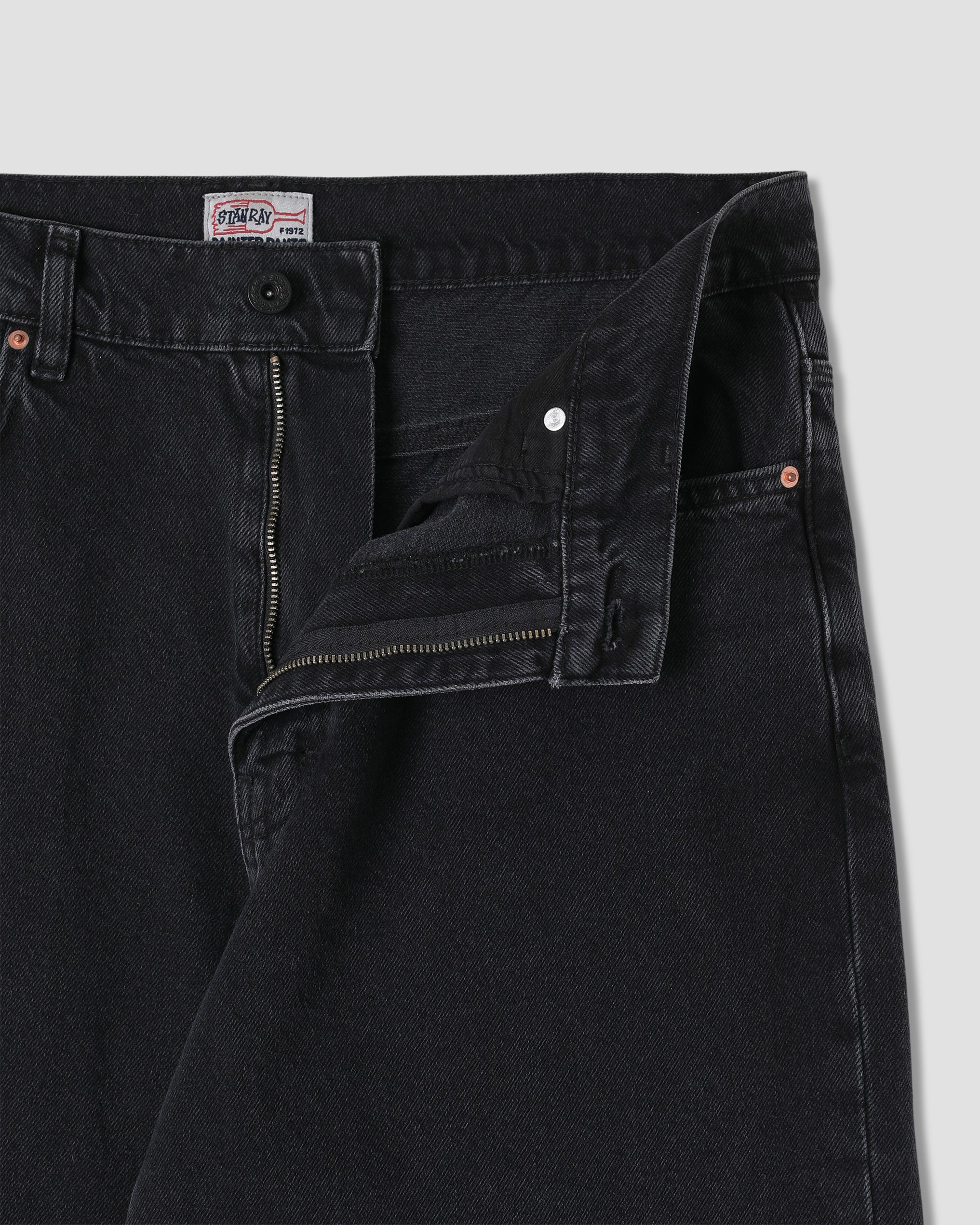 stan-ray-pants-wide-5-stonewashed-black-jeans-loose image 5