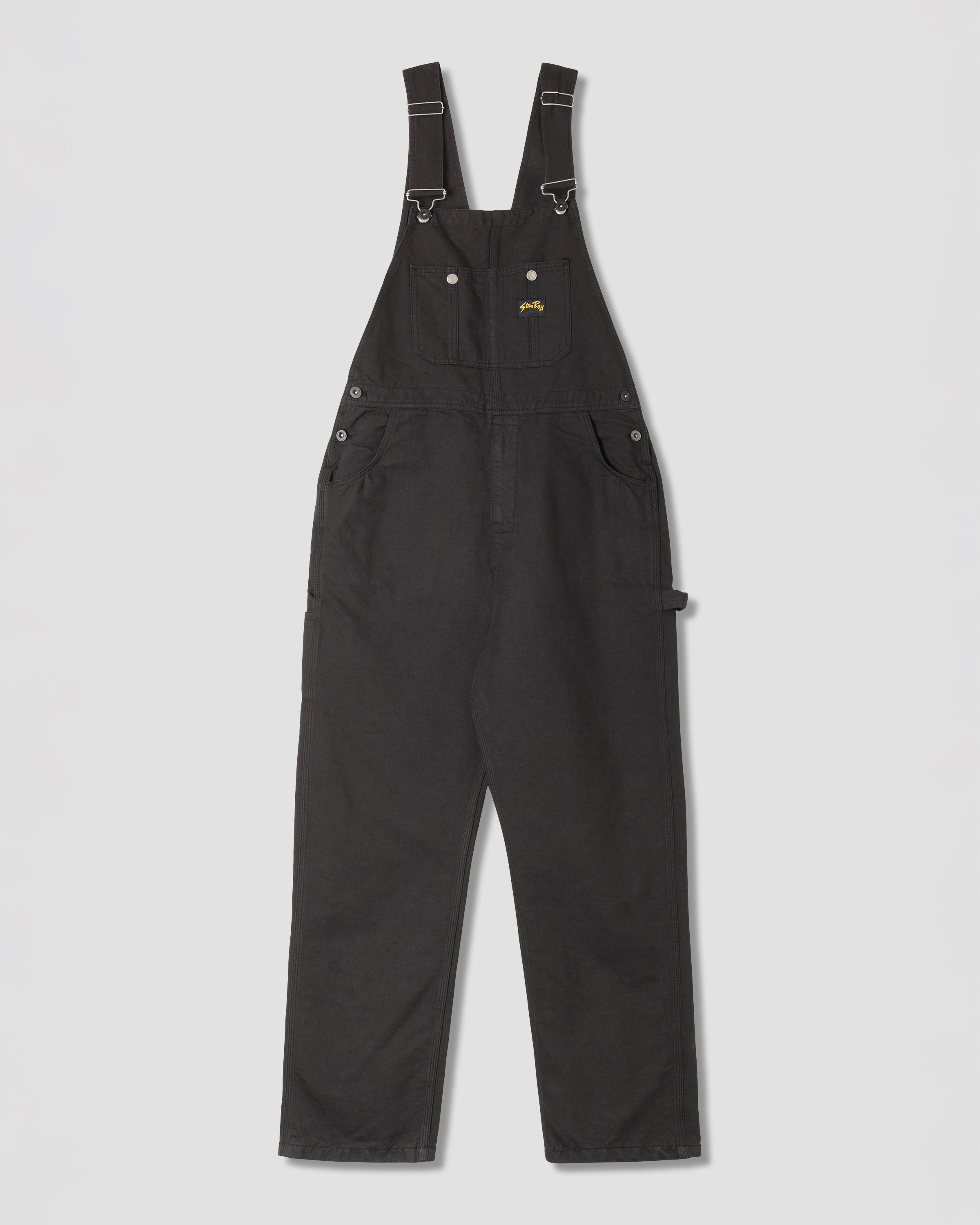 stan-ray-earls-bib-latzhose-black-twill-gerade image 1