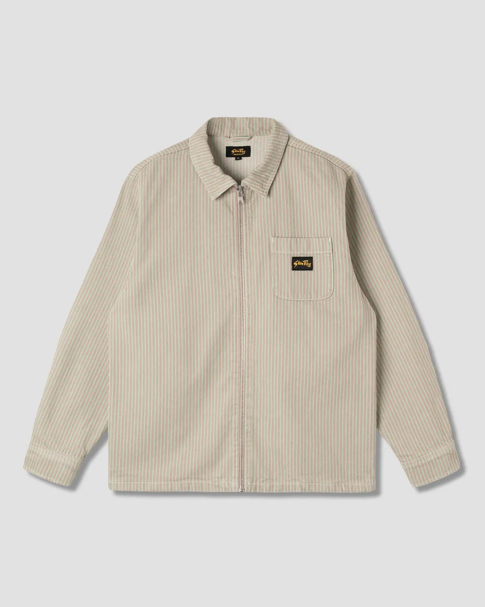 stan-ray-zip-shirt-arbeitshemd-quiet-green-hickory image 1