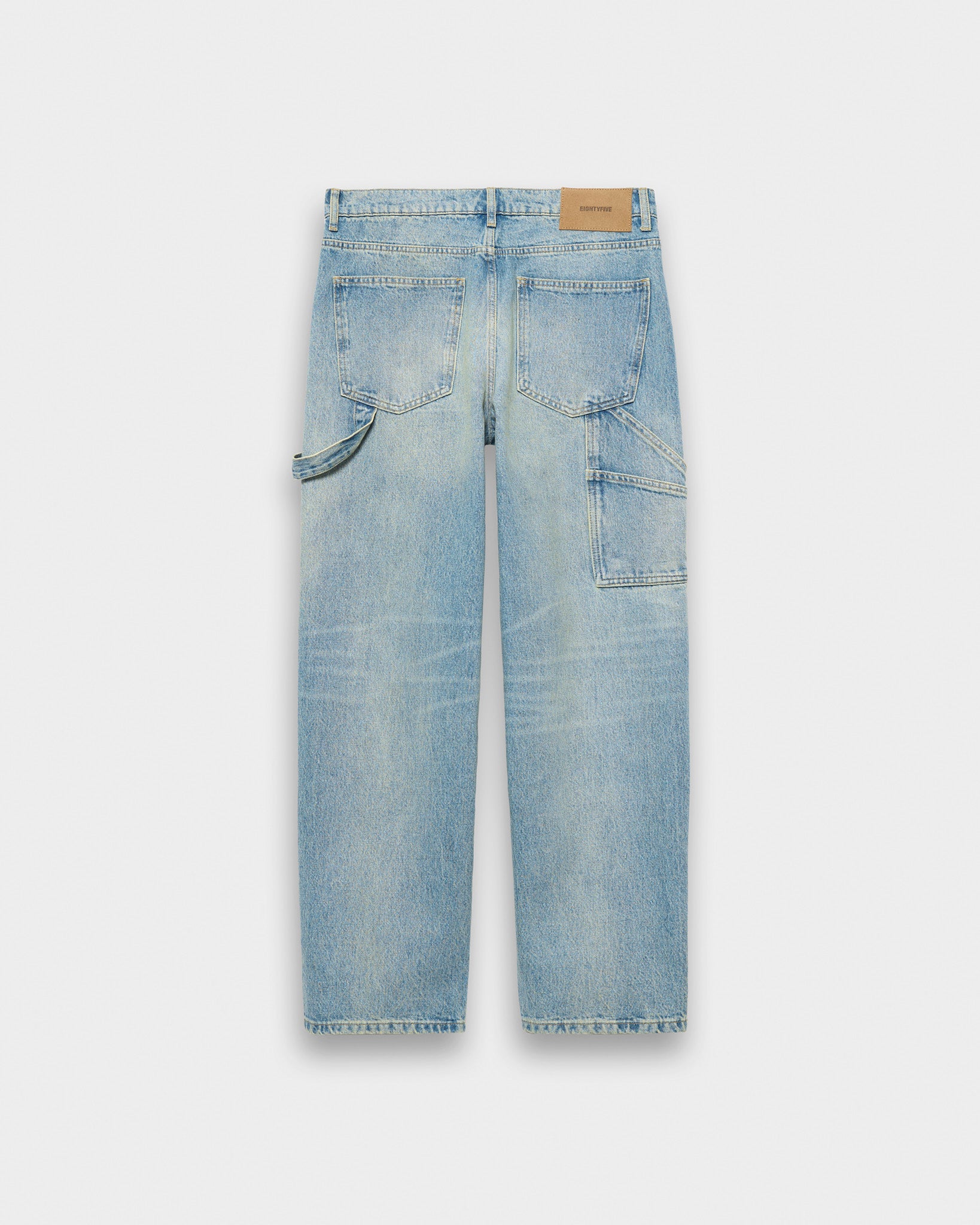 eightyfive-baggy-carpenter-denim-light-wash-herren-jeans image 2