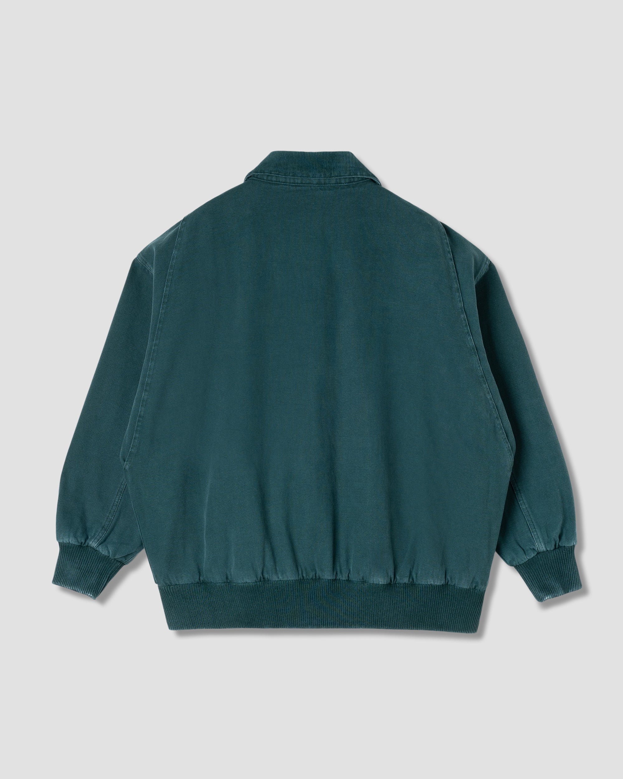 stan-ray-roughneck-collared-bomberjacke-botanical-green-canvas image 5