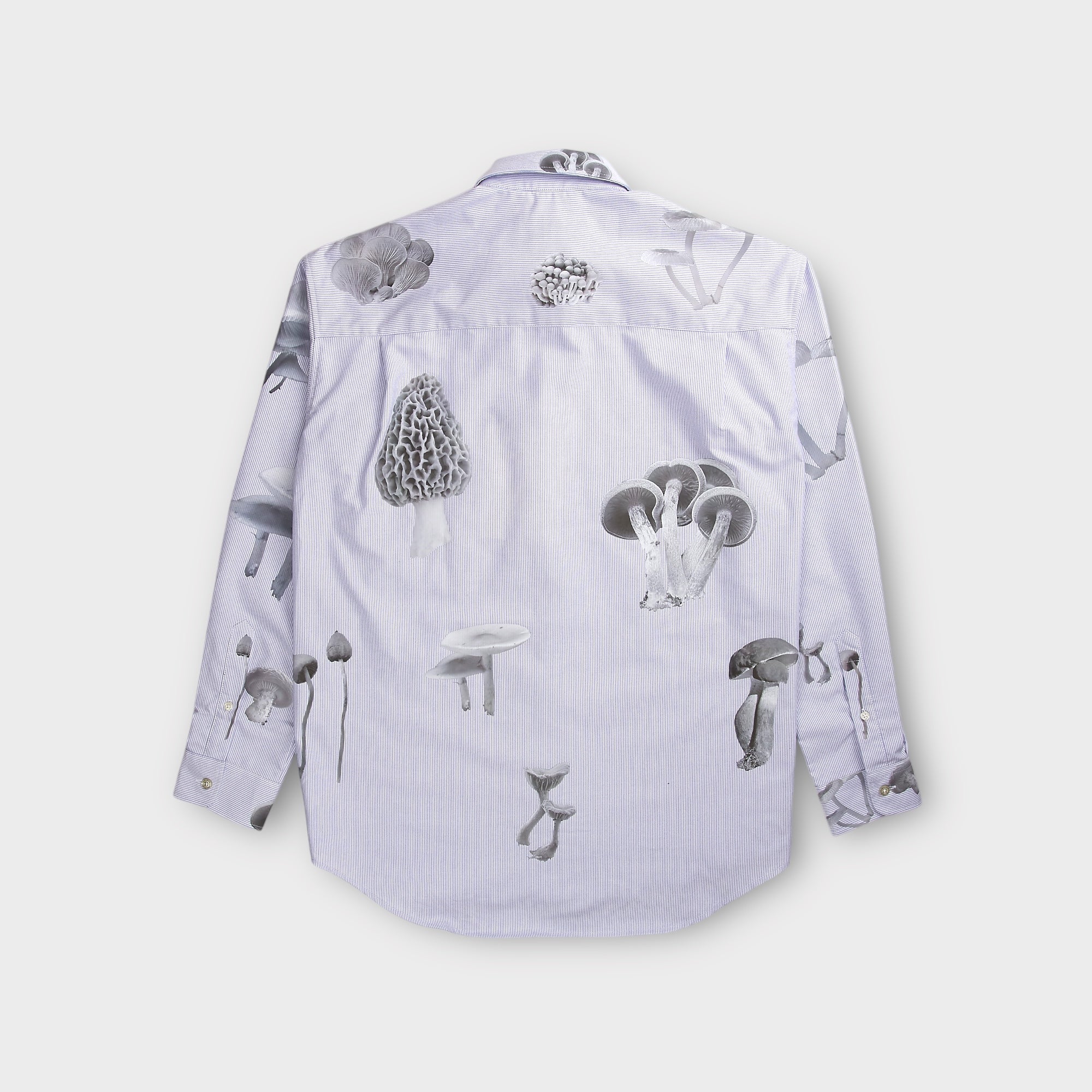 le-fix-mushroom-hemd-blau-herren-print-baumwollmix image 3