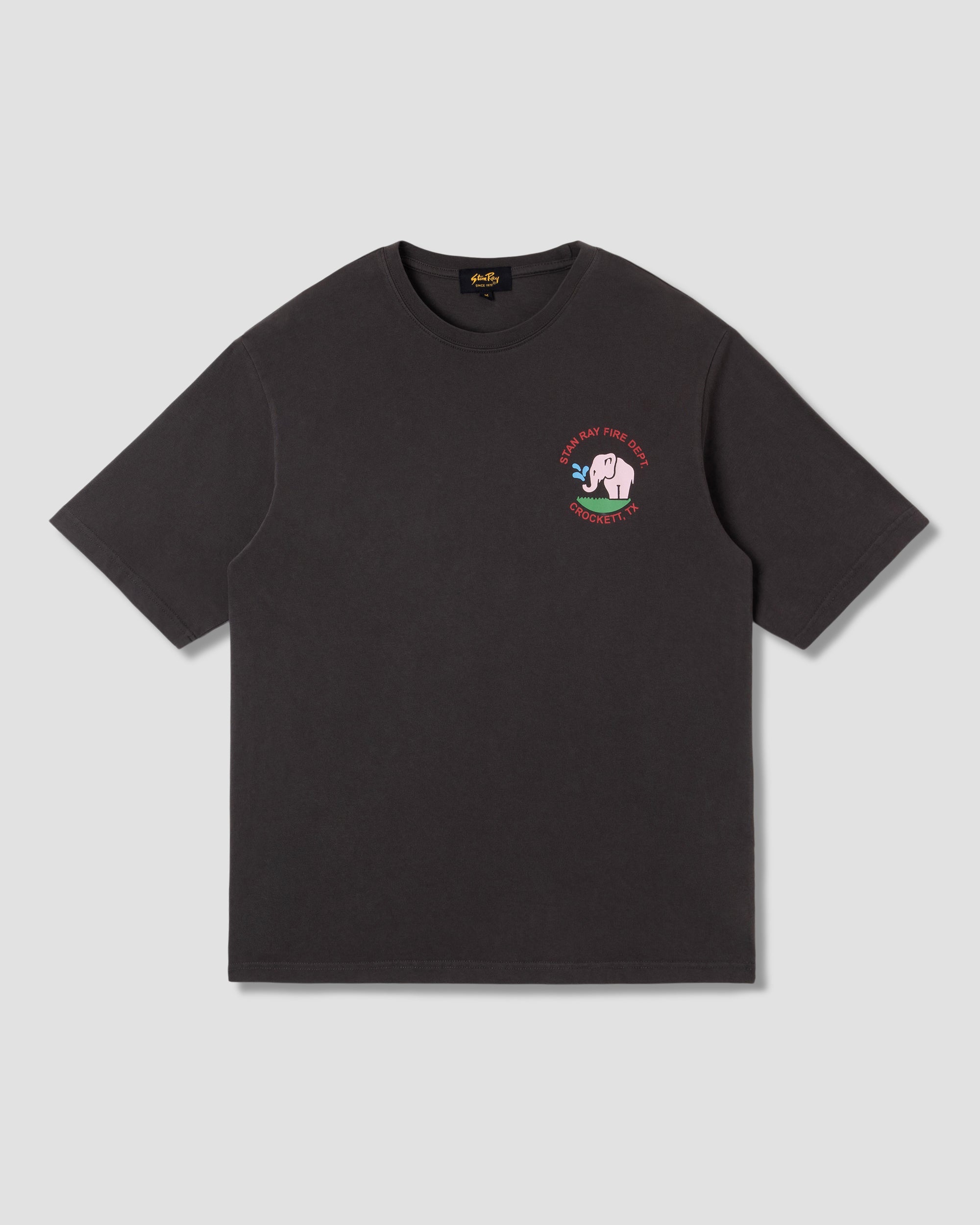 stan-ray-fire-dept-tee-t-shirt-raven-black-baumwolle image 1