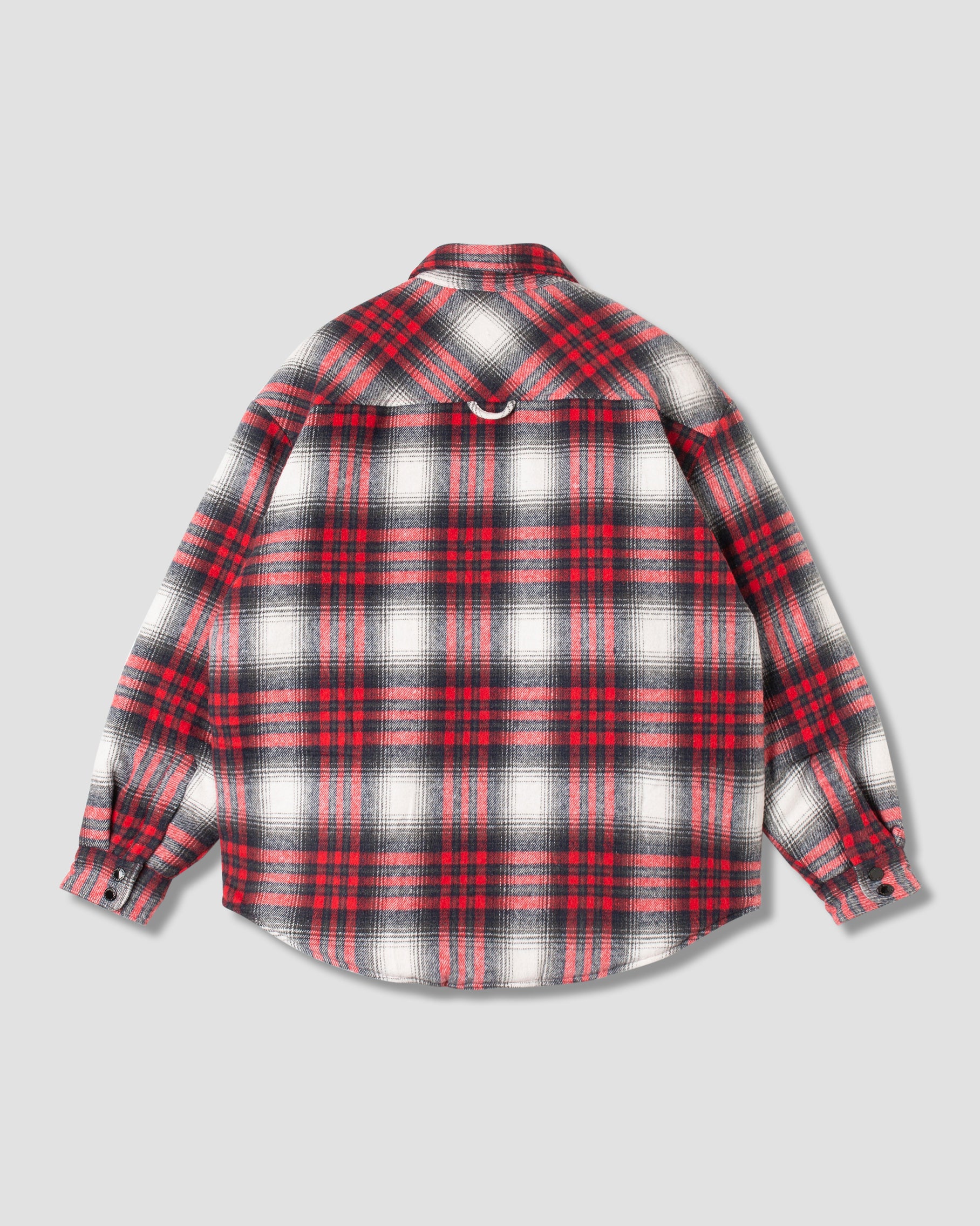 stan-ray-quilted-plaid-overshirt-hemdjacke-red-plaid image 2