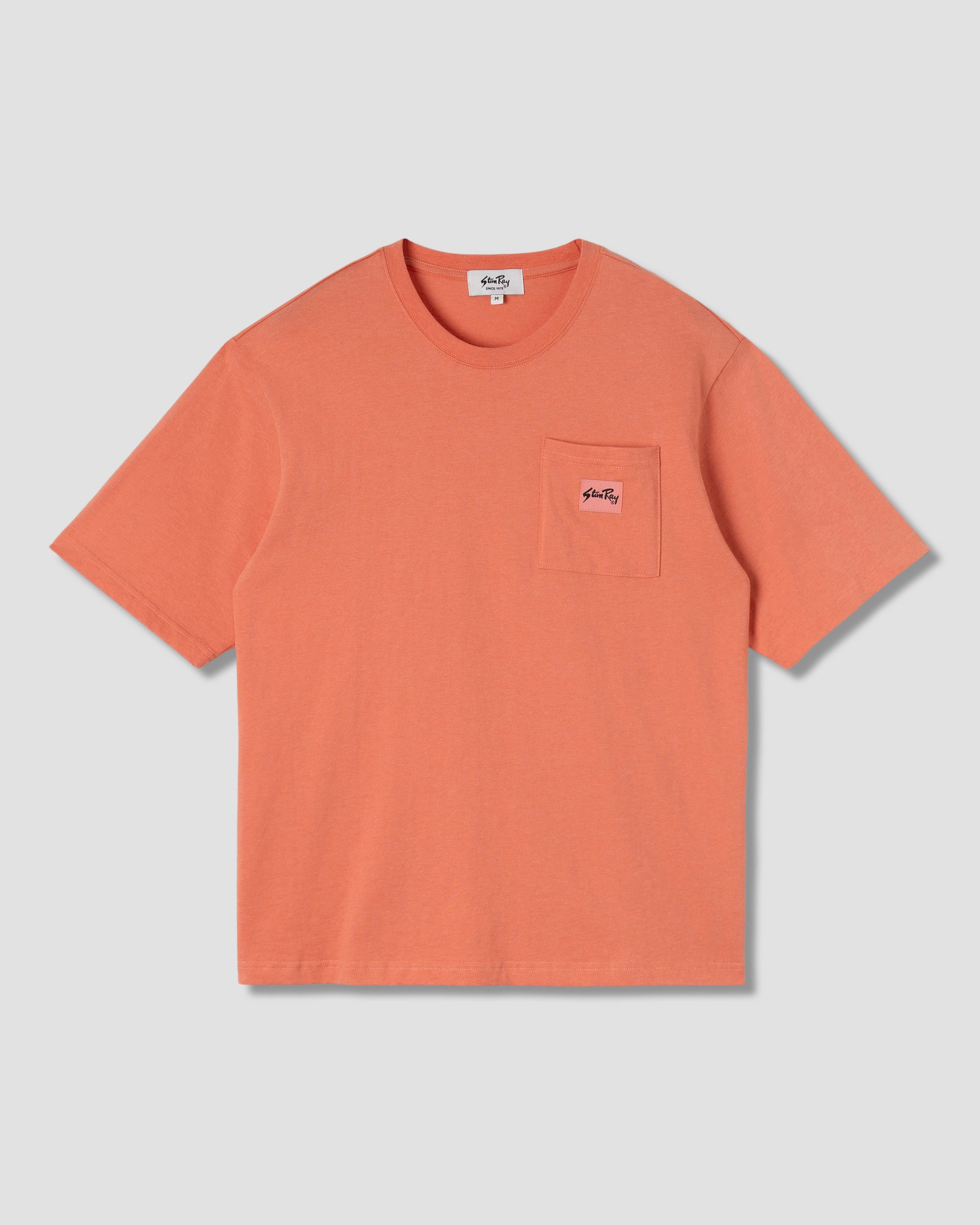stan-ray-patch-pocket-tee-t-shirt-washed-red-heather-baumwolle image 1