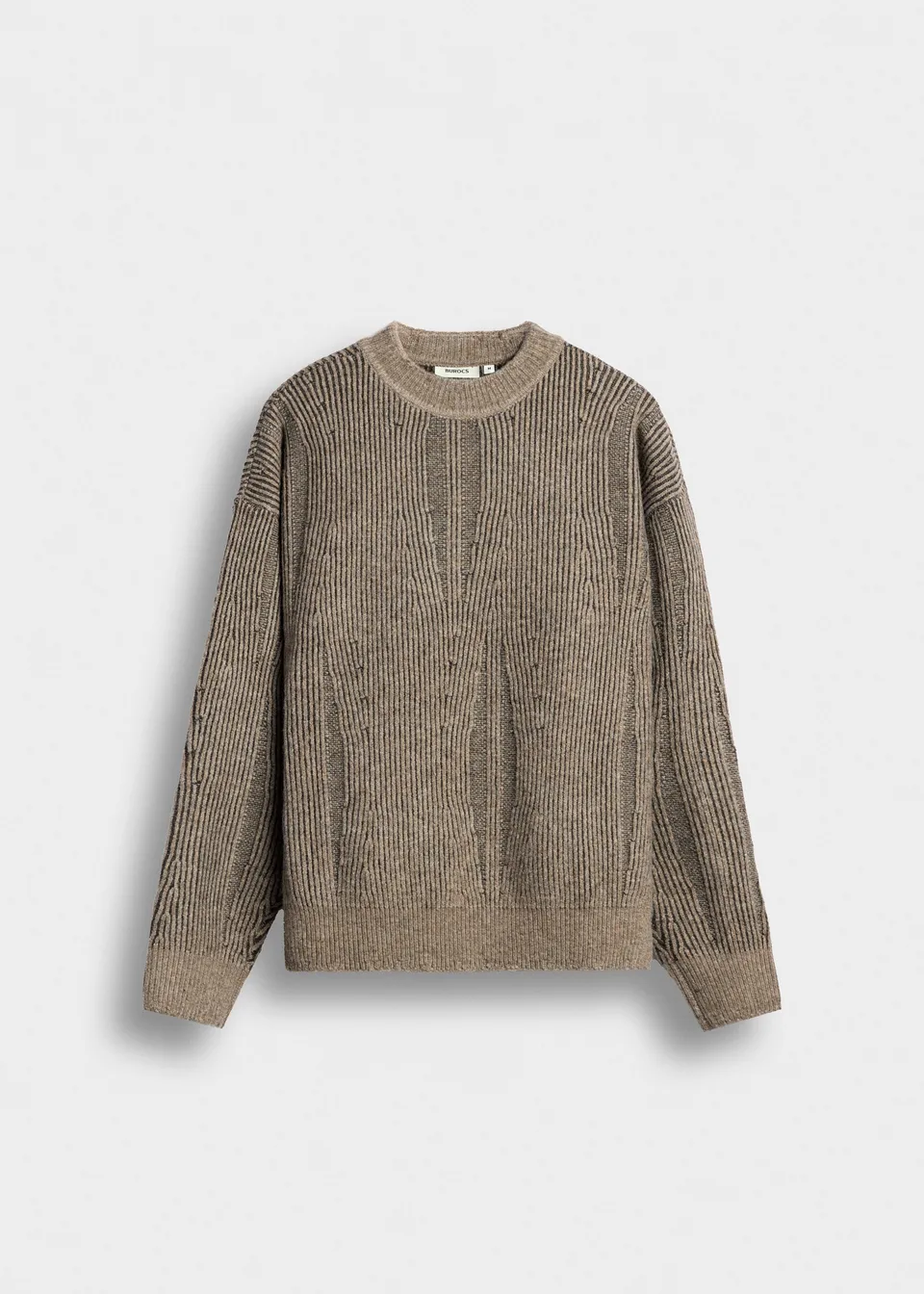 burocs-sweater-9168-strickpullover-braun-oversize image 1