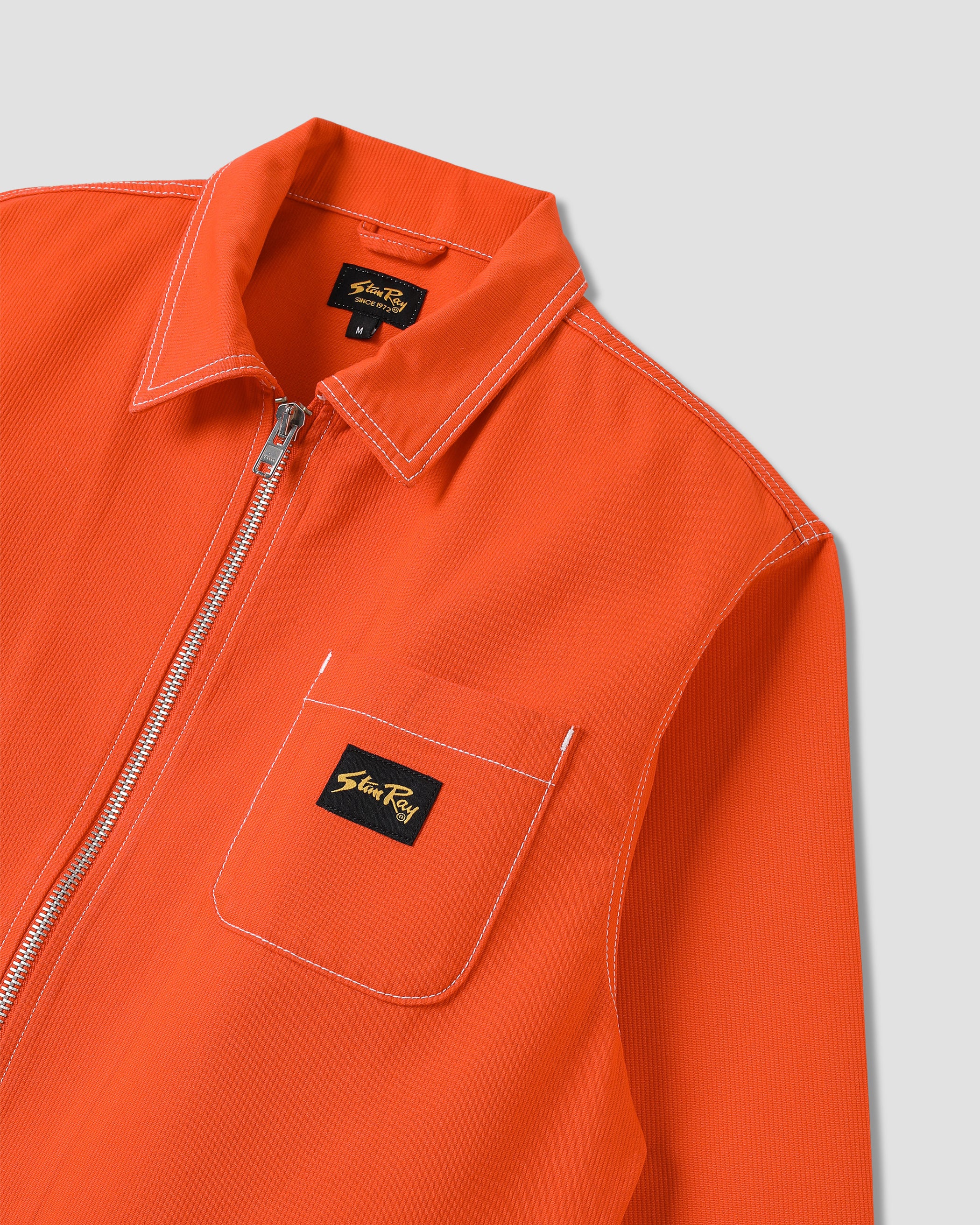 stan-ray-zip-shirt-hemd-faded-red-bedford-flanell image 5