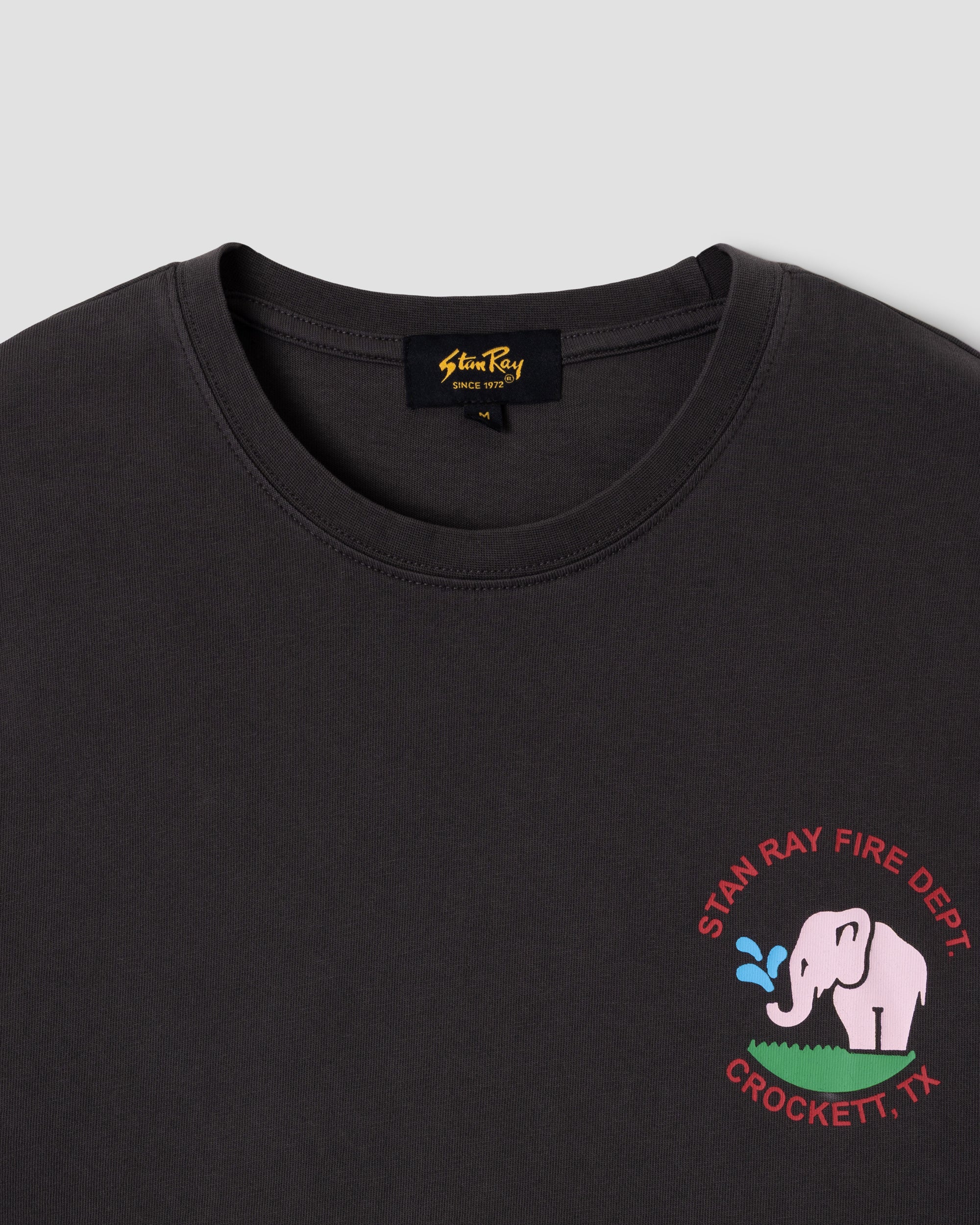 stan-ray-fire-dept-tee-t-shirt-raven-black-baumwolle image 2