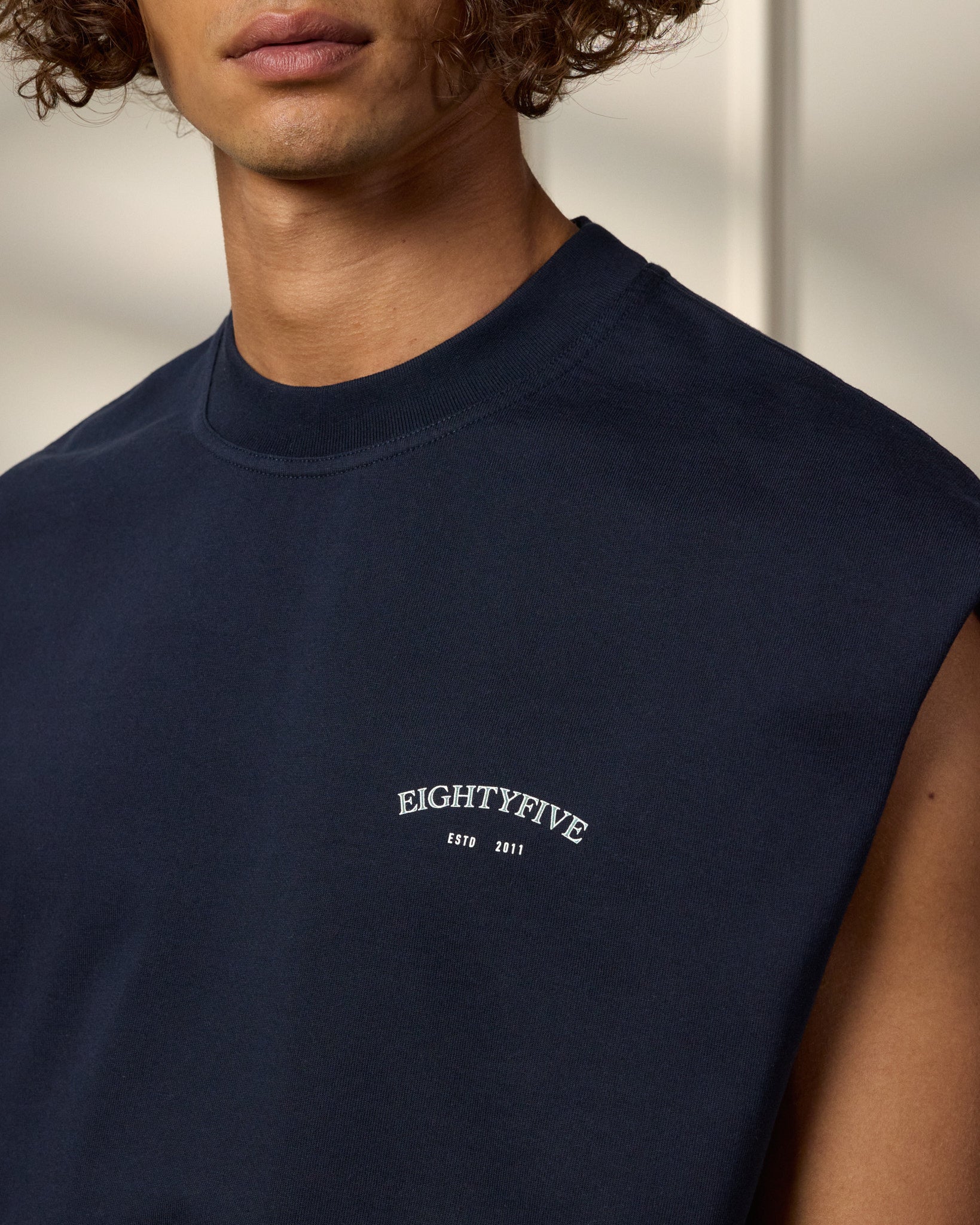 eightyfive-loose-tanktop-ef-0115-navy-baumwolle-270gsm image 7