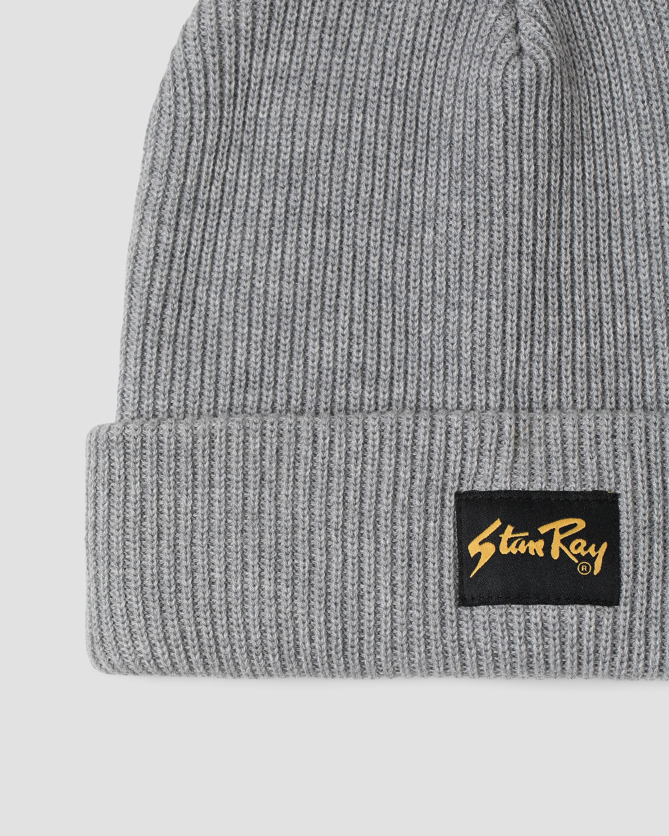 stan-ray-fold-beanie-m-tze-grey-heather-acryl image 3