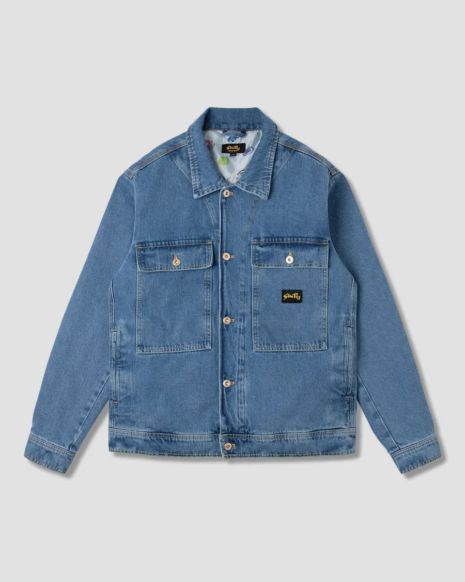 stan-ray-trucker-jacket-jeansjacke-single-stone-denim image 1