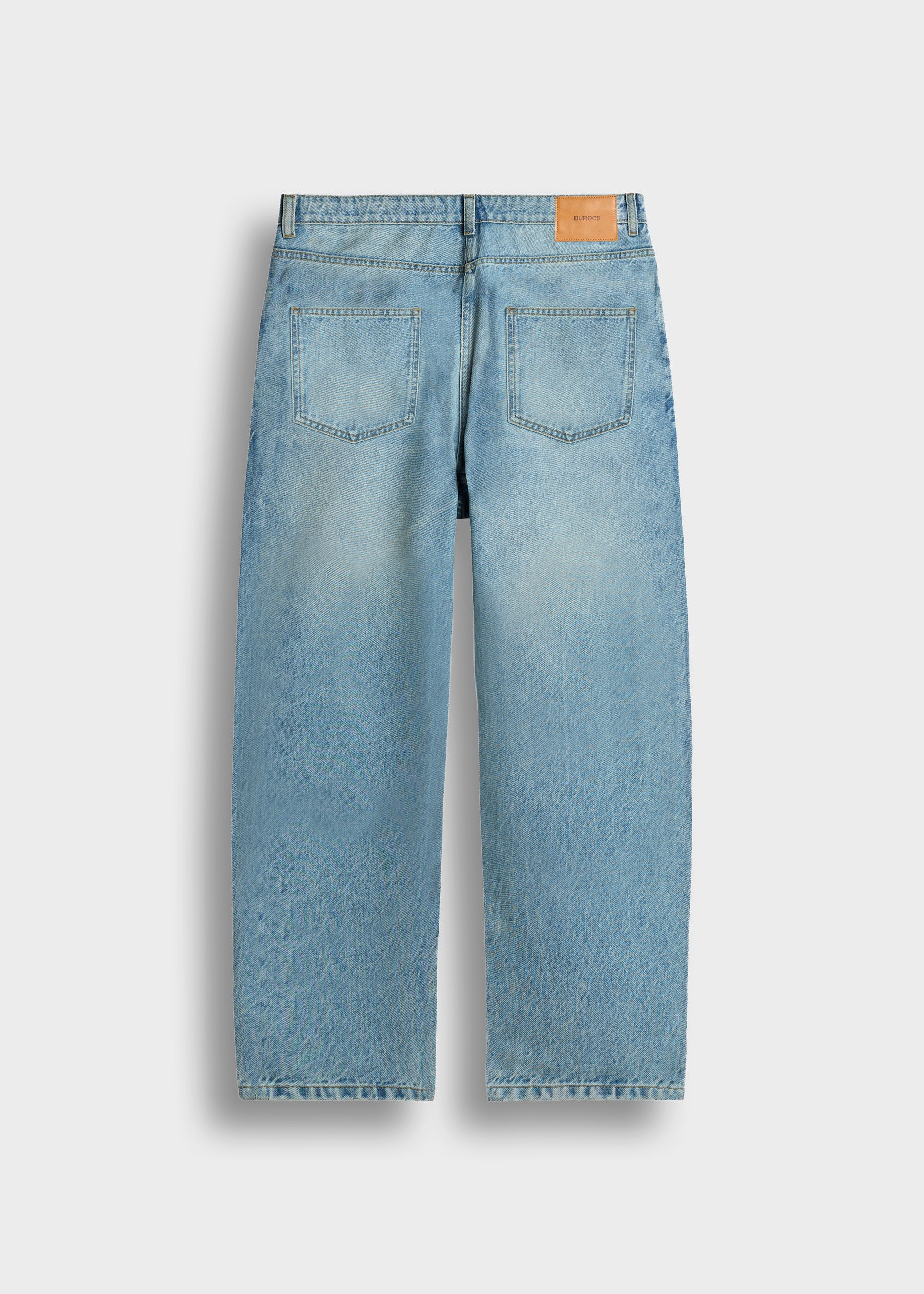 burocs-vito-baggy-jeans-mid-blue-weites-bein-baumwolle image 2