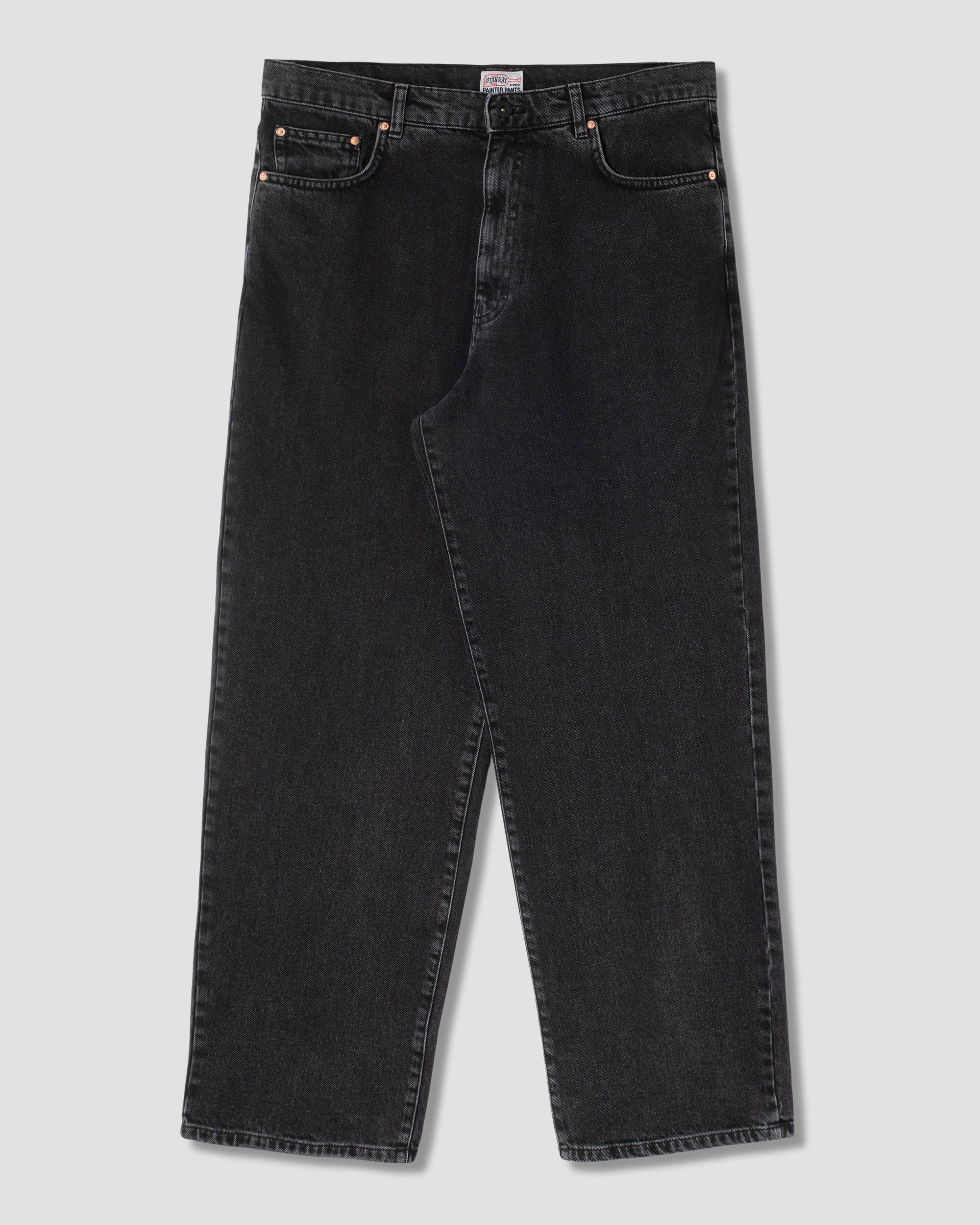 stan-ray-wide-5-jeans-washed-black-loose-fit-12oz image 1