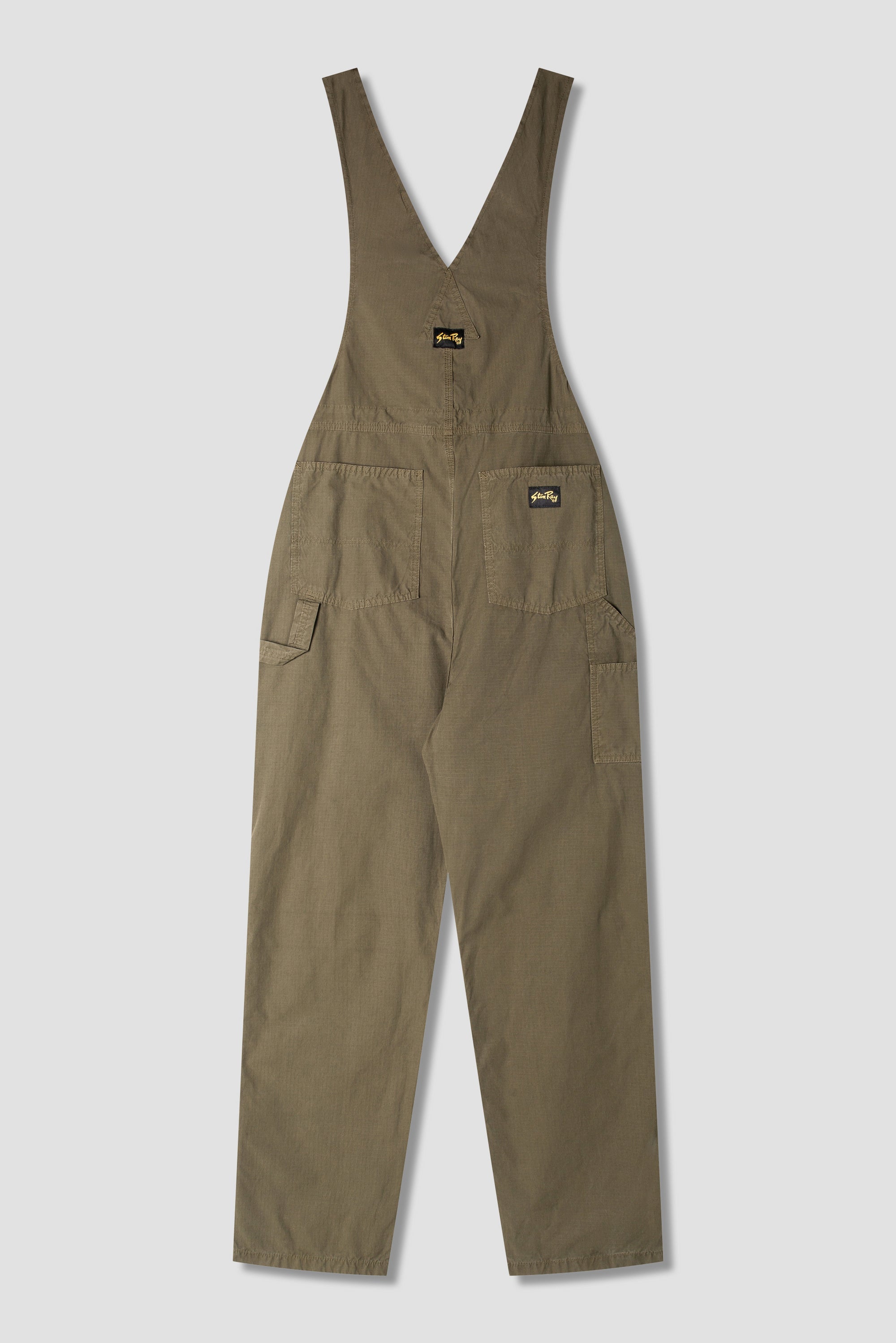 stan-ray-earls-bib-latzhose-olive-ripstop-baumwolle image 2