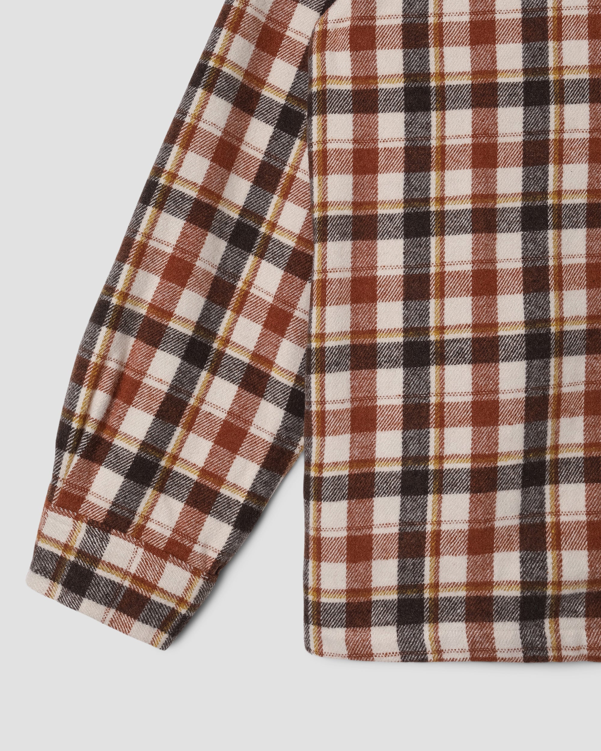 stan-ray-zip-shirt-hemd-tan-plaid-kariert image 5