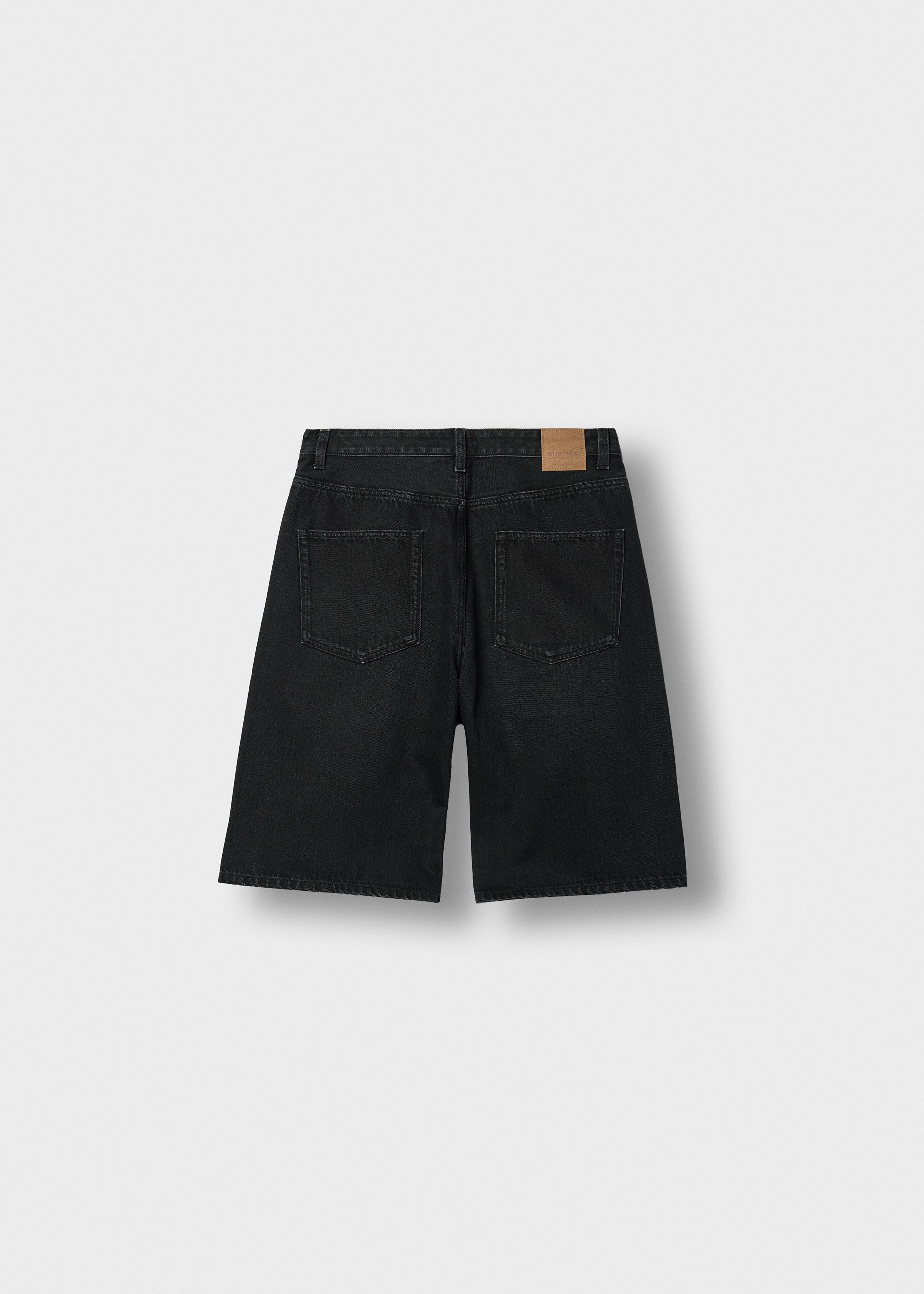 burocs-carlo-baggy-shorts-black-washed-100-baumwolle image 2