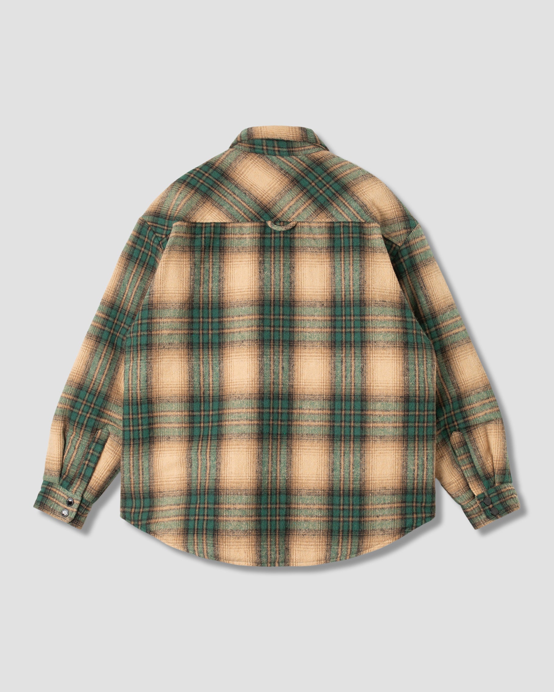 stan-ray-quilted-plaid-overshirt-jacke-olive-plaid image 2