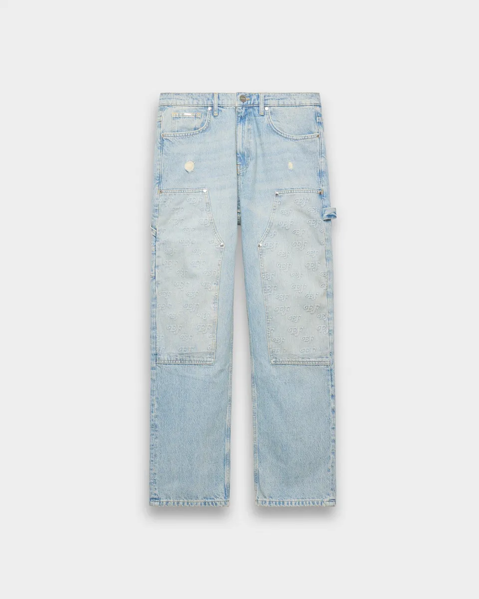eightyfive-embossed-carpenter-denim-jeans-hellblau-straight image 1
