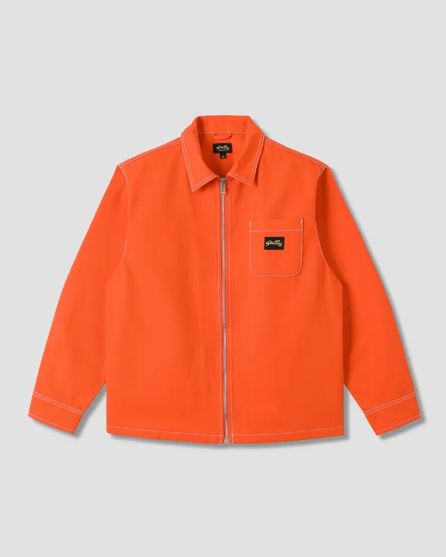 stan-ray-zip-shirt-hemd-faded-red-bedford-flanell image 1