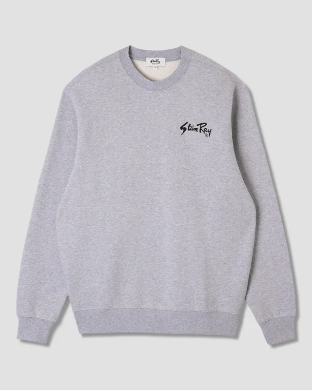 stan-ray-stan-og-crew-sweatshirt-grey-heather-black image 1