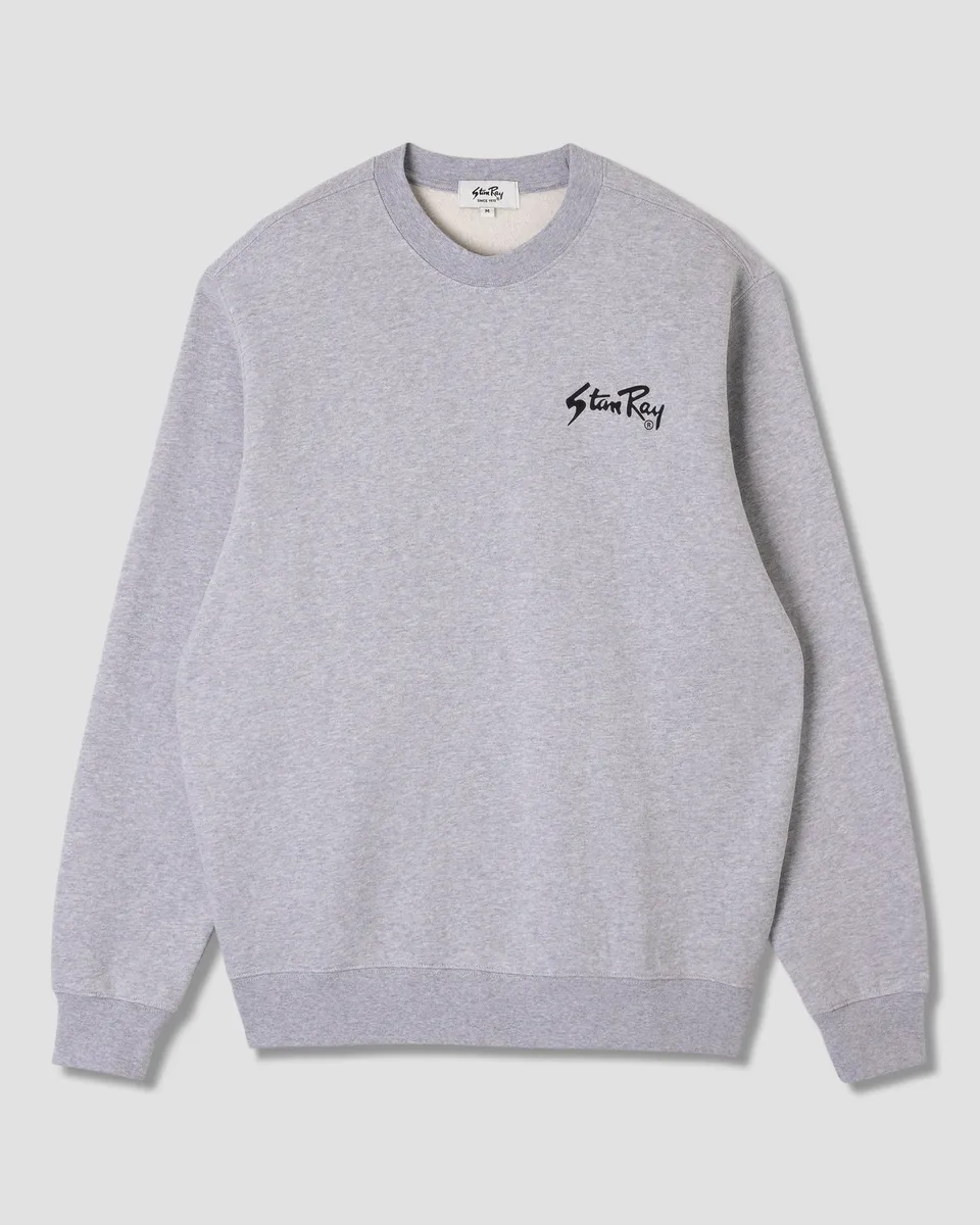 stan-ray-stan-og-crew-sweatshirt-grey-heather-black image 1