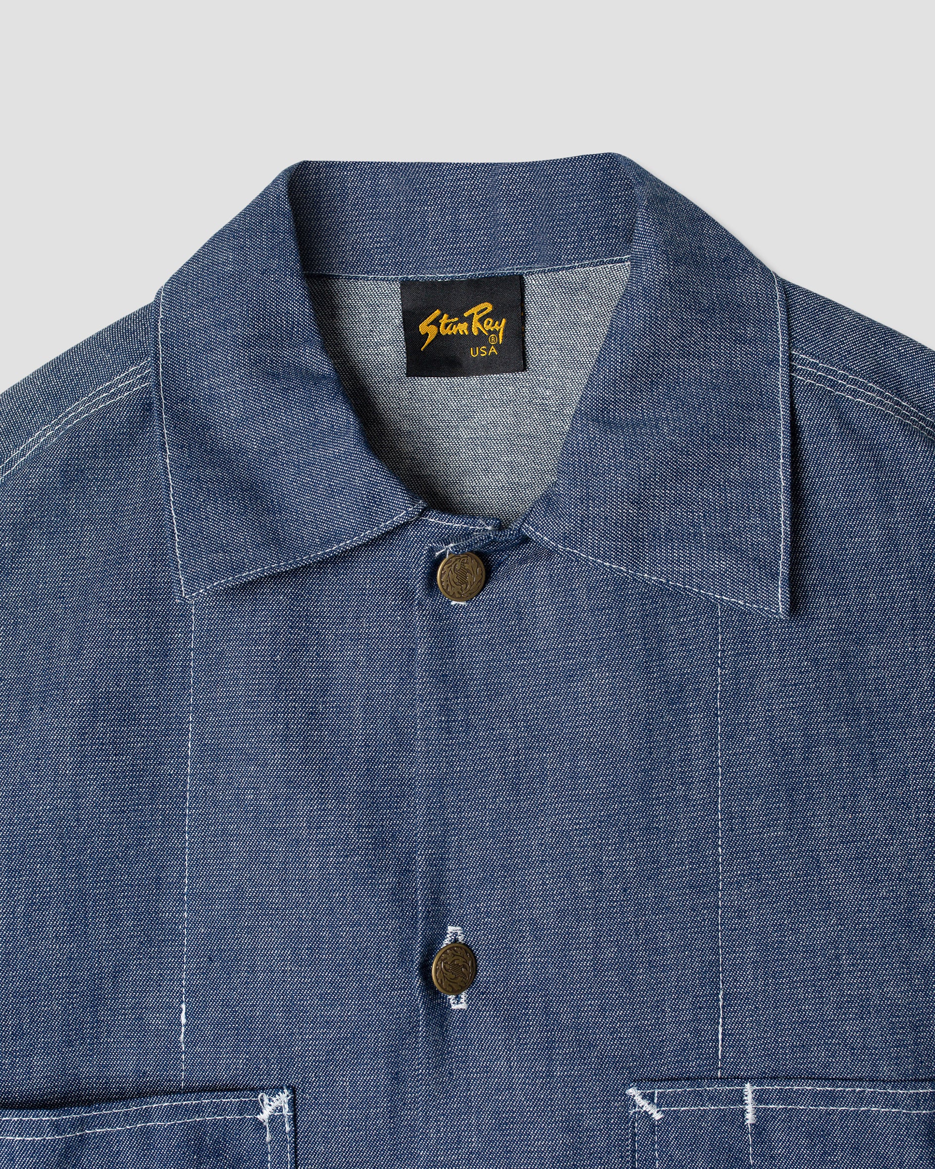 stan-ray-shop-jacket-arbeitsjacke-washed-chambray image 3