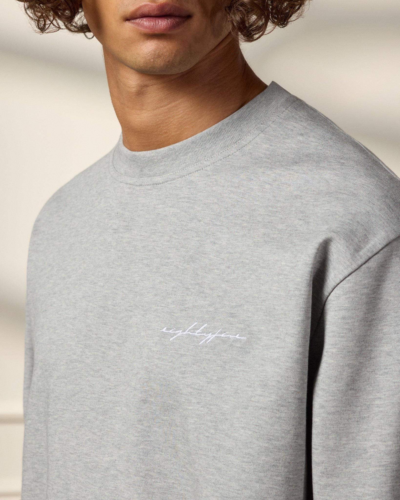 eightyfive-tops-embroidered-longsleeve-langarmshirt-grey image 6