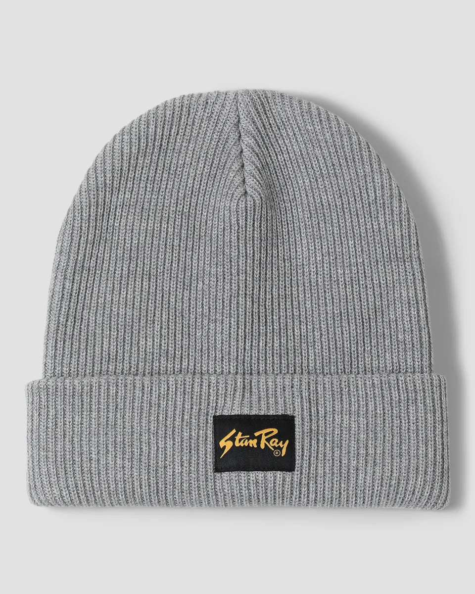 stan-ray-fold-beanie-m-tze-grey-heather-acryl image 1