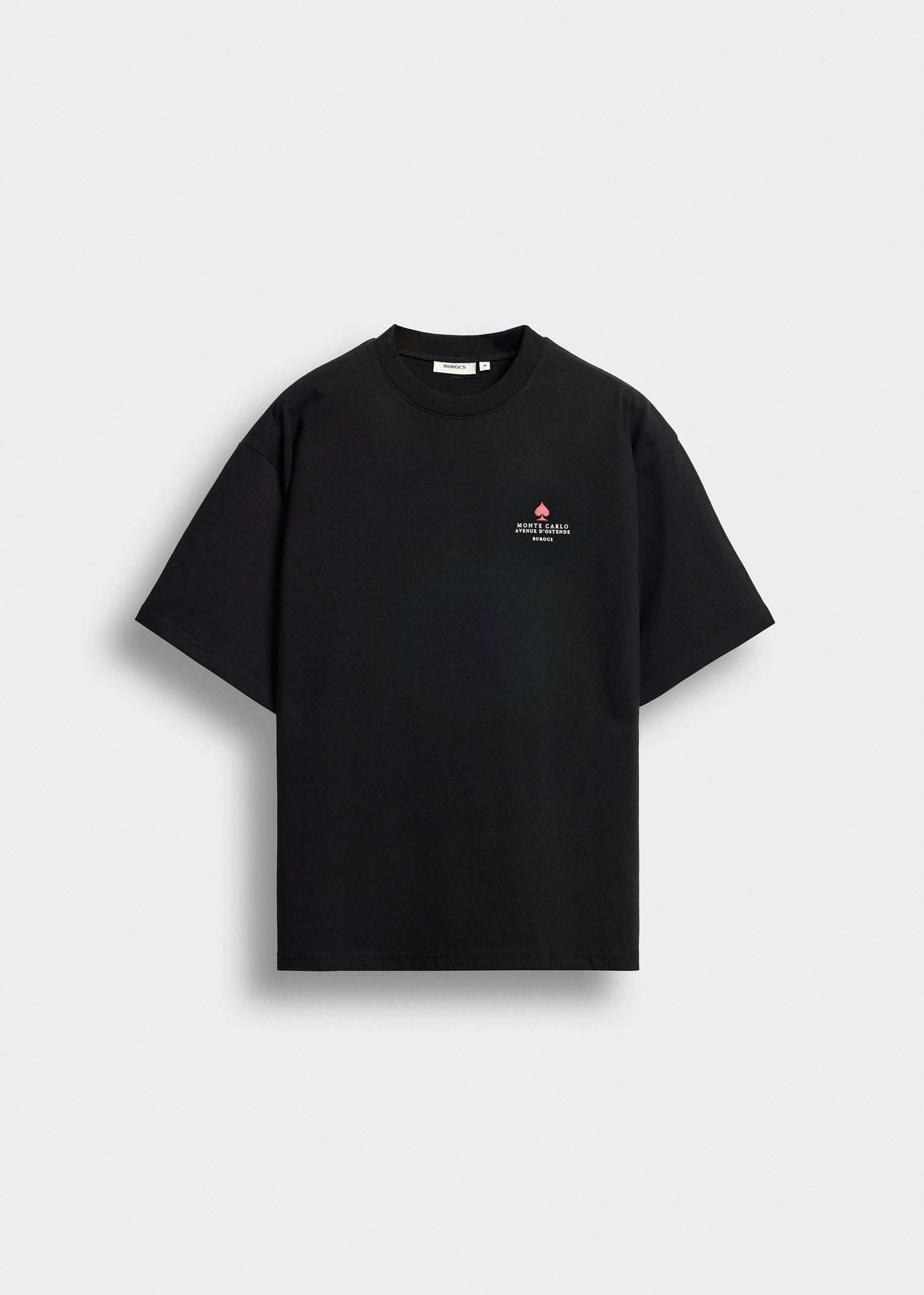 burocs-rien-ne-va-plus-oversize-t-shirt-schwarz-baumwolle image 2