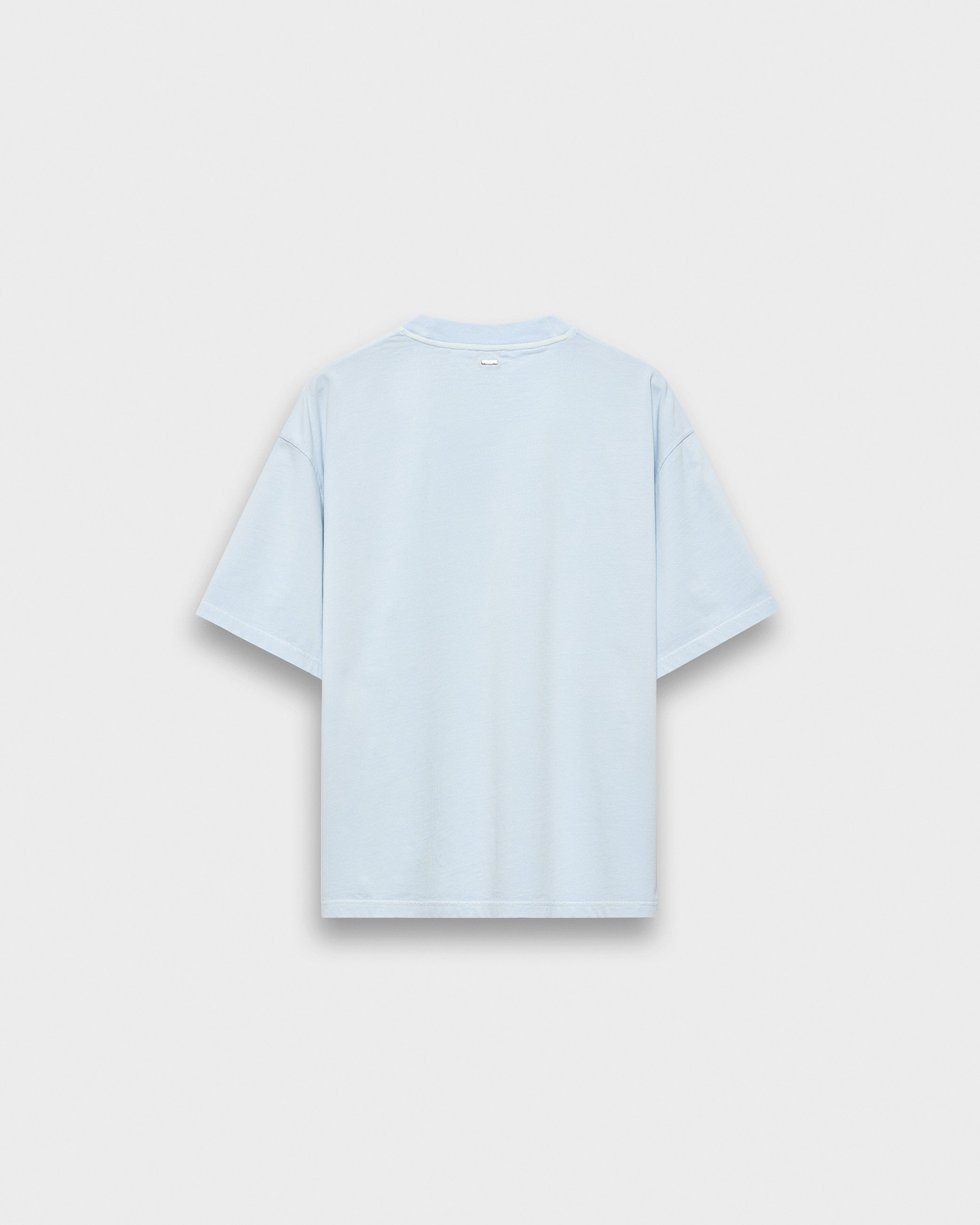 eightyfive-signature-light-t-shirt-washed-baby-blue-oversized image 2