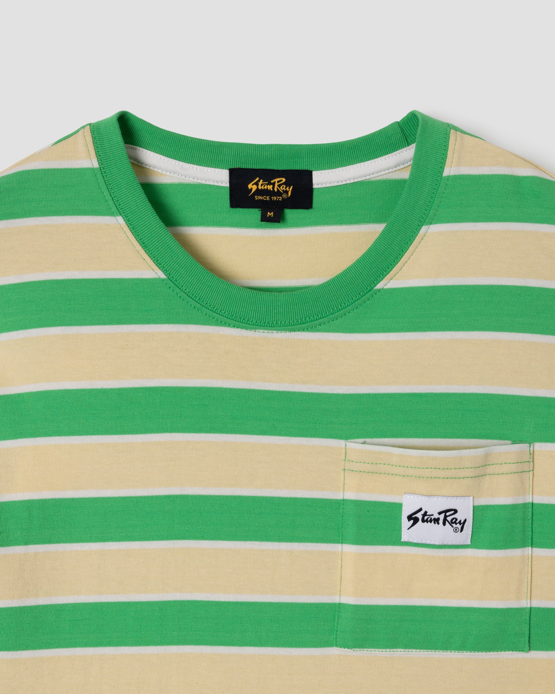 stan-ray-stripe-tee-island-green-t-shirt-baumwolle image 2