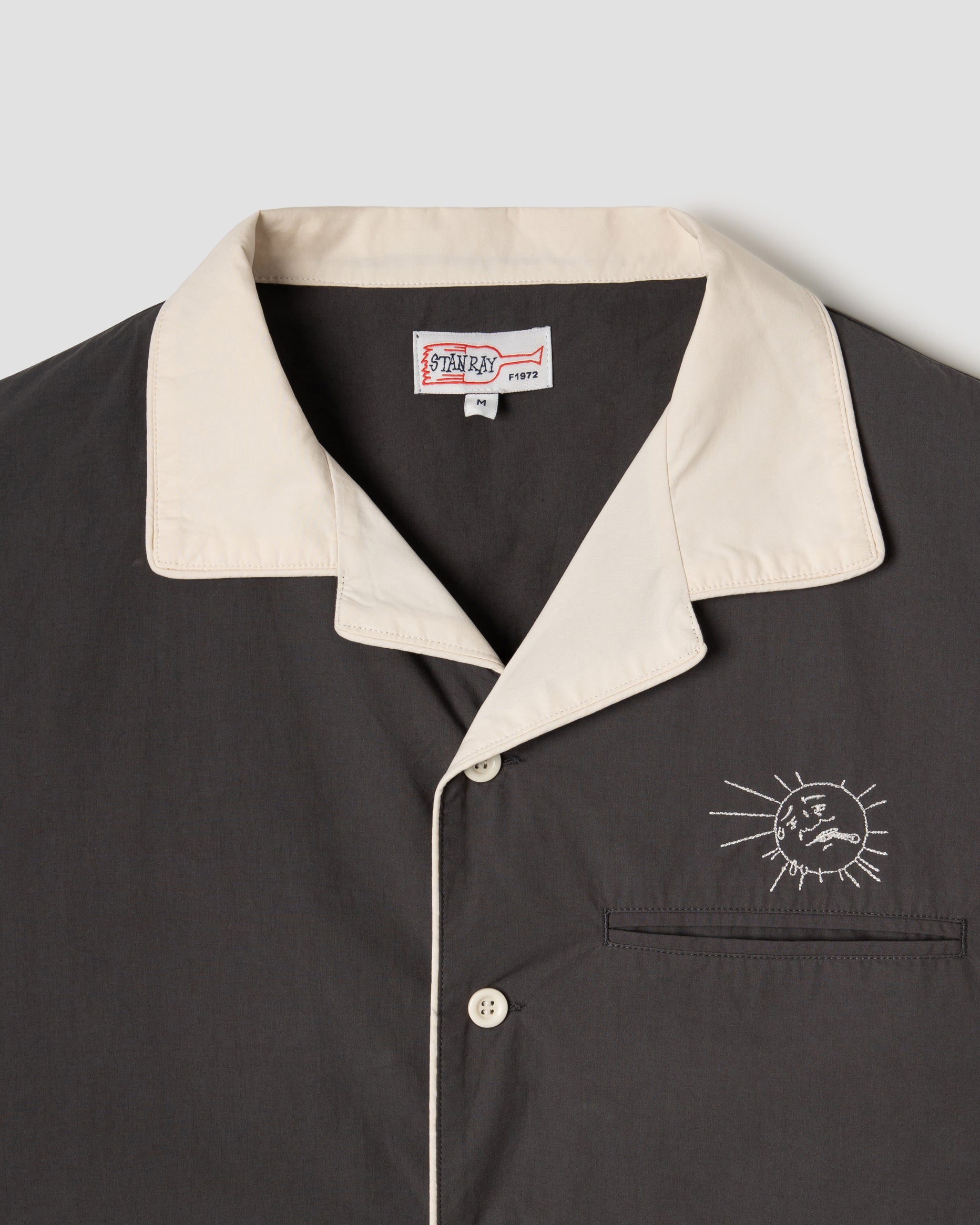 stan-ray-shirts-bowling-shirt-kurzarmhemd-raven-black image 2