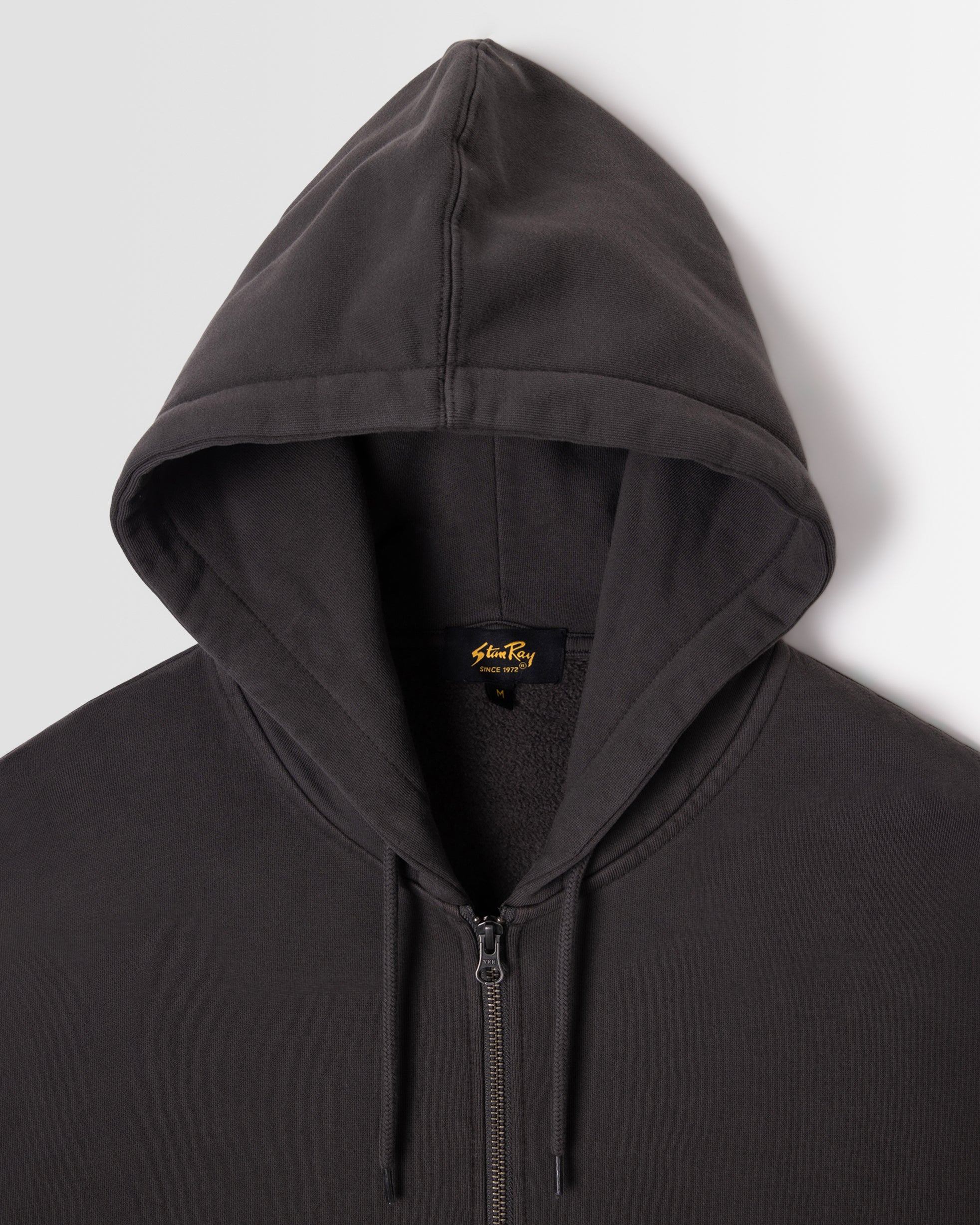 stan-ray-patch-zip-hood-kapuzenjacke-raven-black-baumwolle image 3