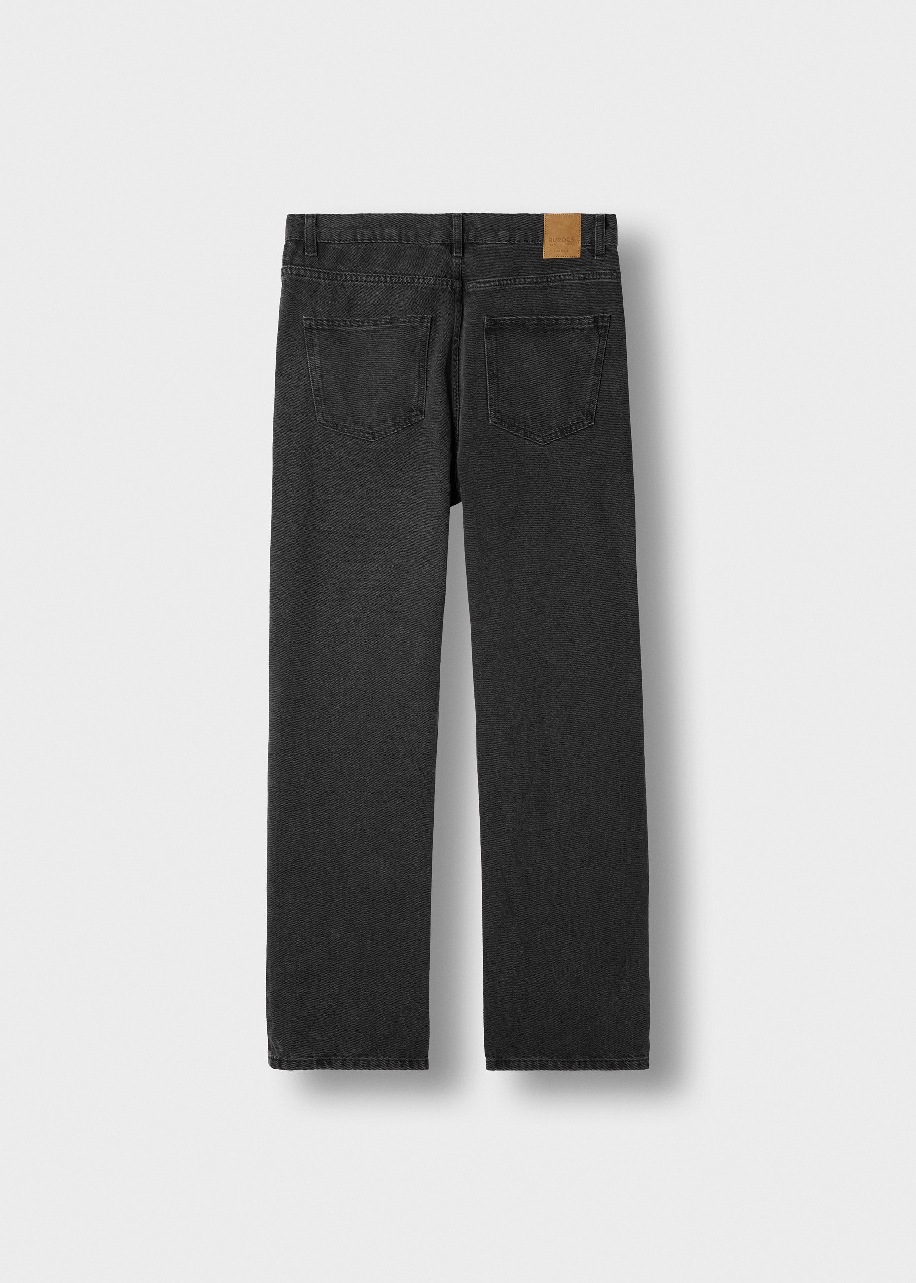 burocs-denim-john-straight-jeans-black-grey-w29-l30-baumwolle image 2