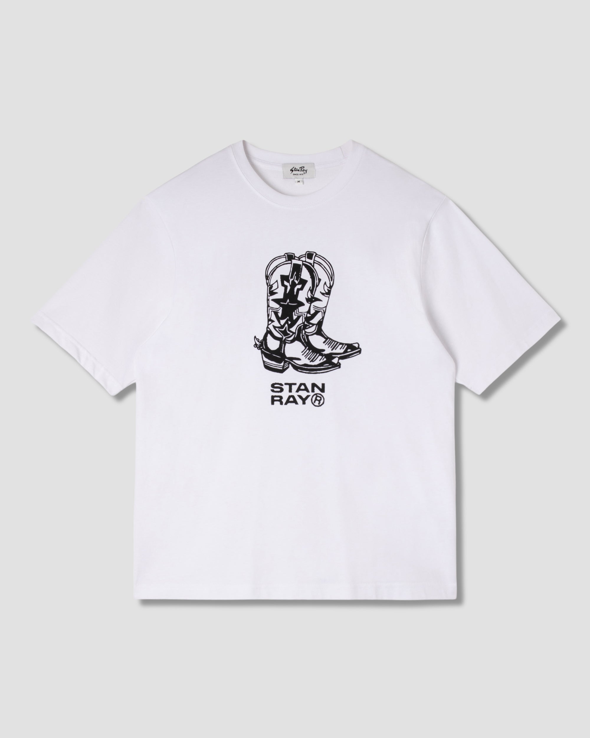stan-ray-boots-t-shirt-wei-baumwolle image 1
