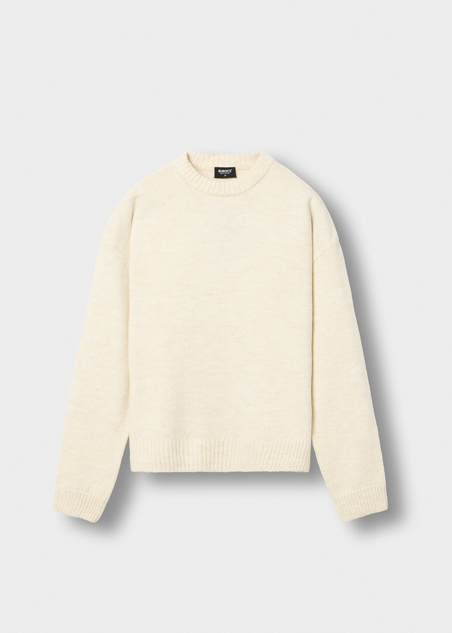 burocs-knitwear-crewneck-pullover-creme-oversize-acryl image 1