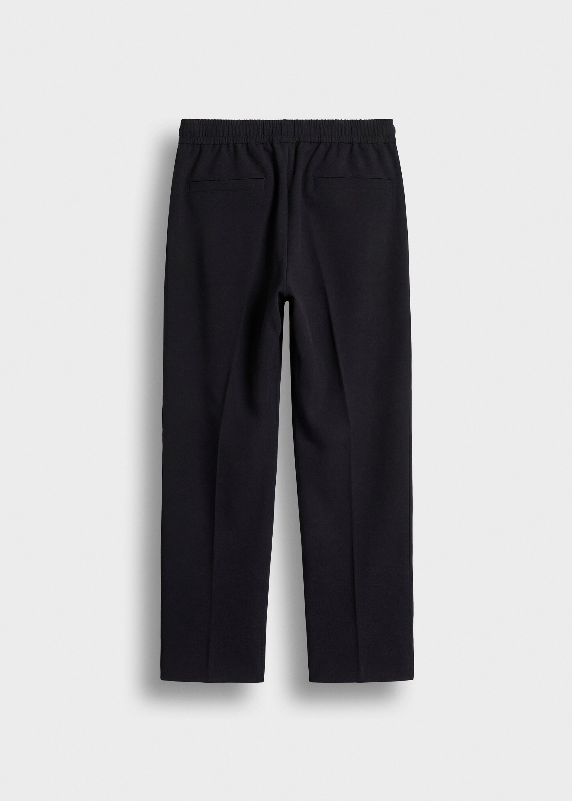 burocs-regular-pants-stoffhose-black-regular-fit-tunnelzug image 2