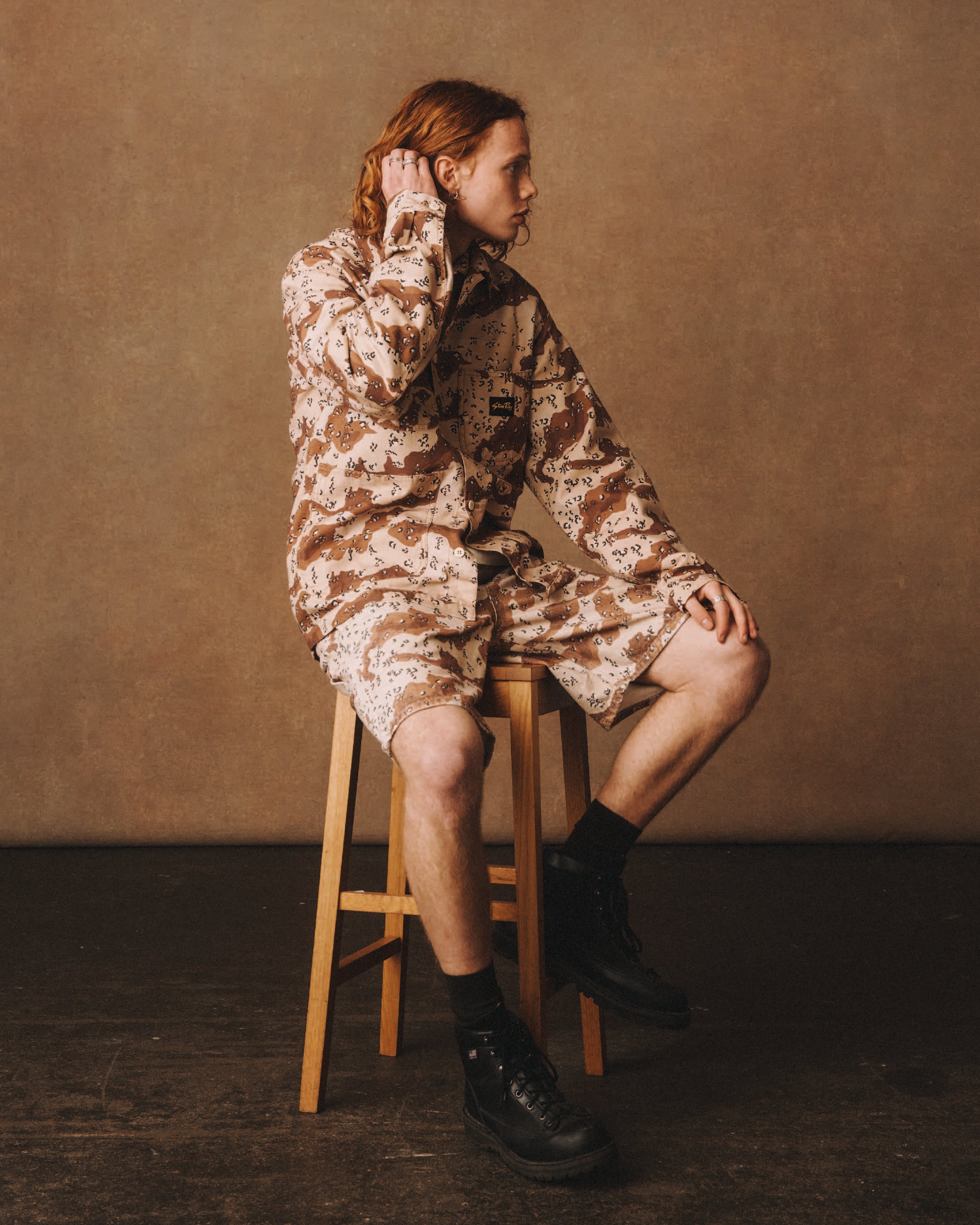stan-ray-cpo-shirt-choc-chip-camo-hemd-herren-baumwolle image 2