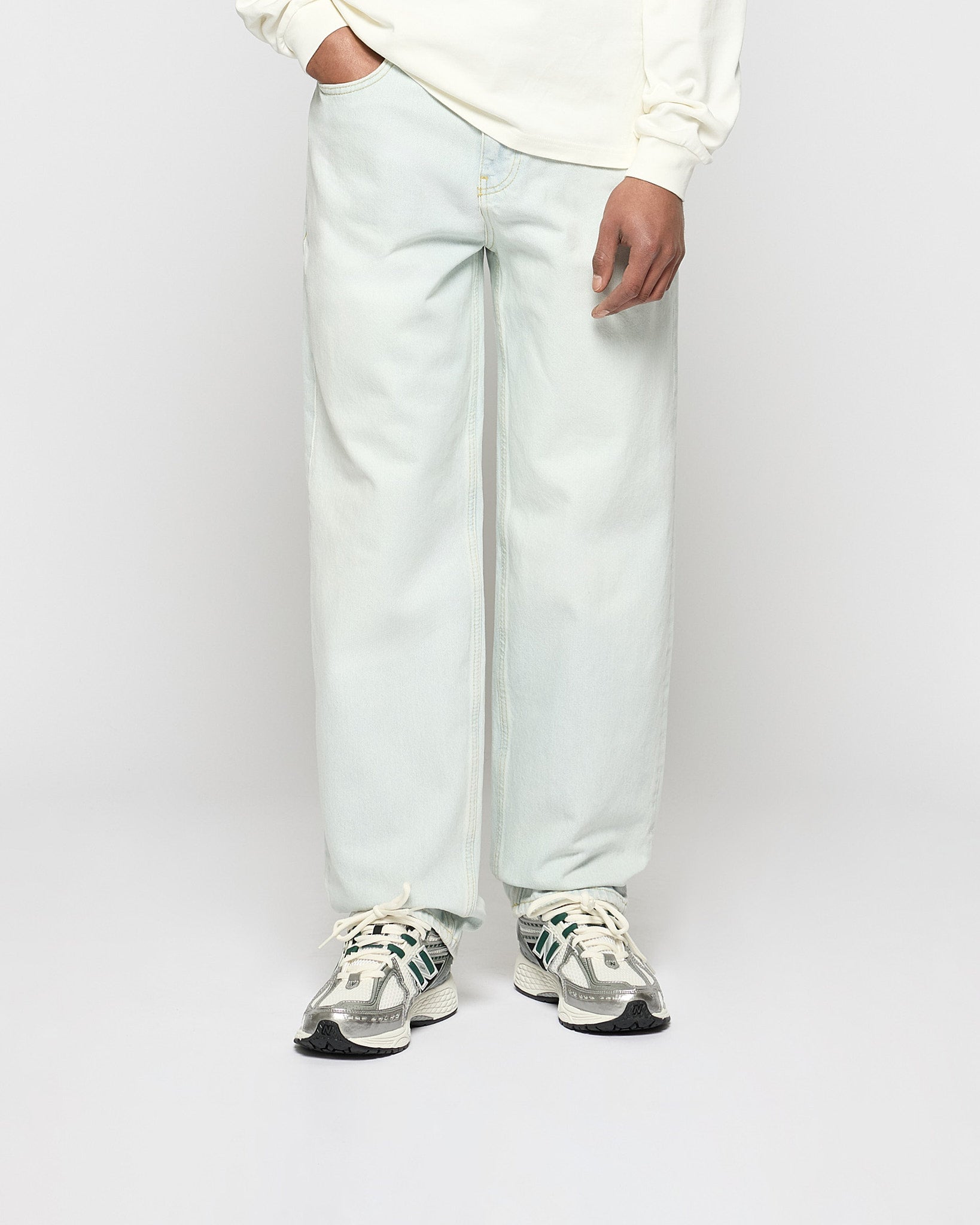 eightyfive-bottoms-baggy-denim-jeans-desert-blue-baumwolle image 2