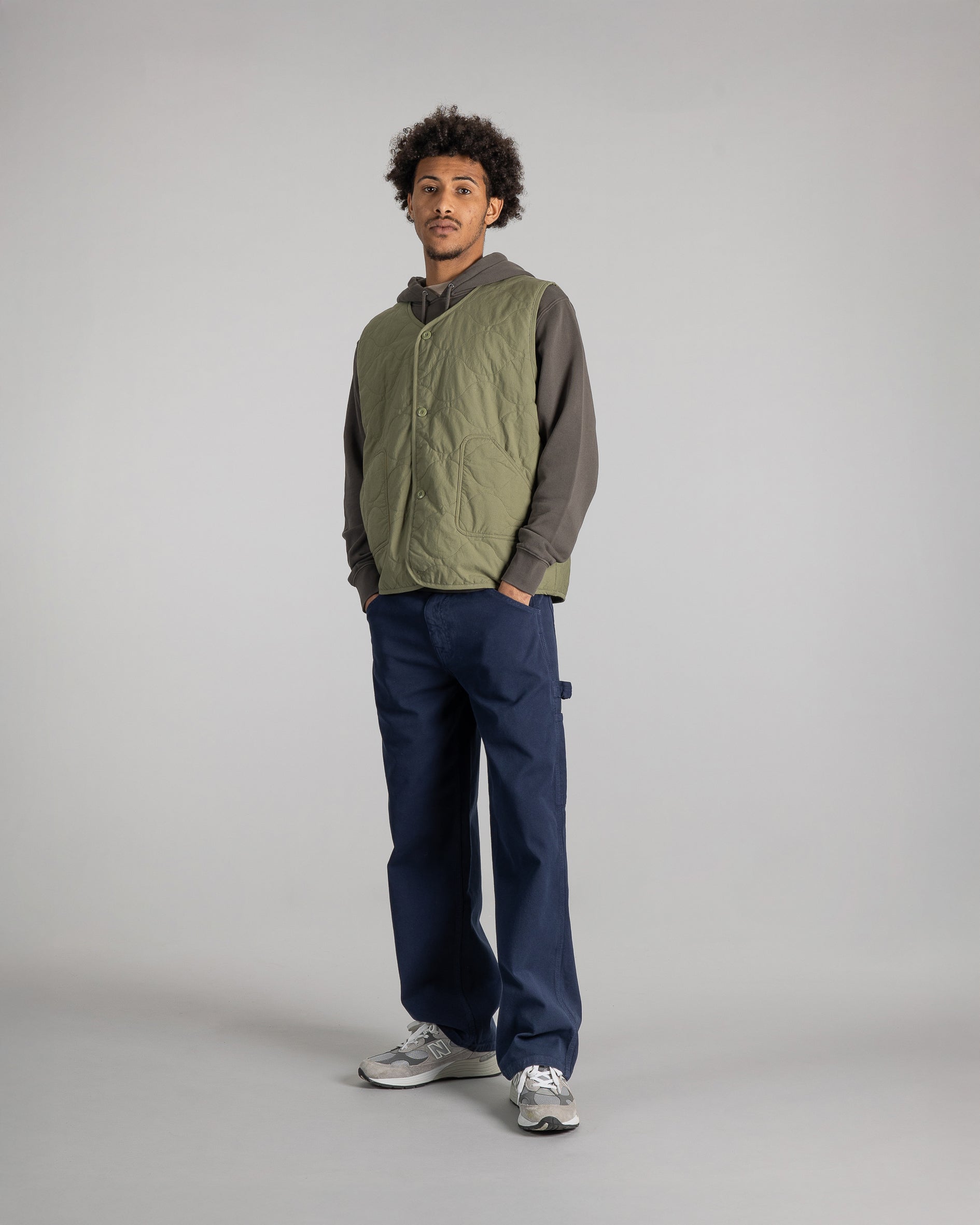 stan-ray-liner-vest-weste-olive-baumwolle image 6