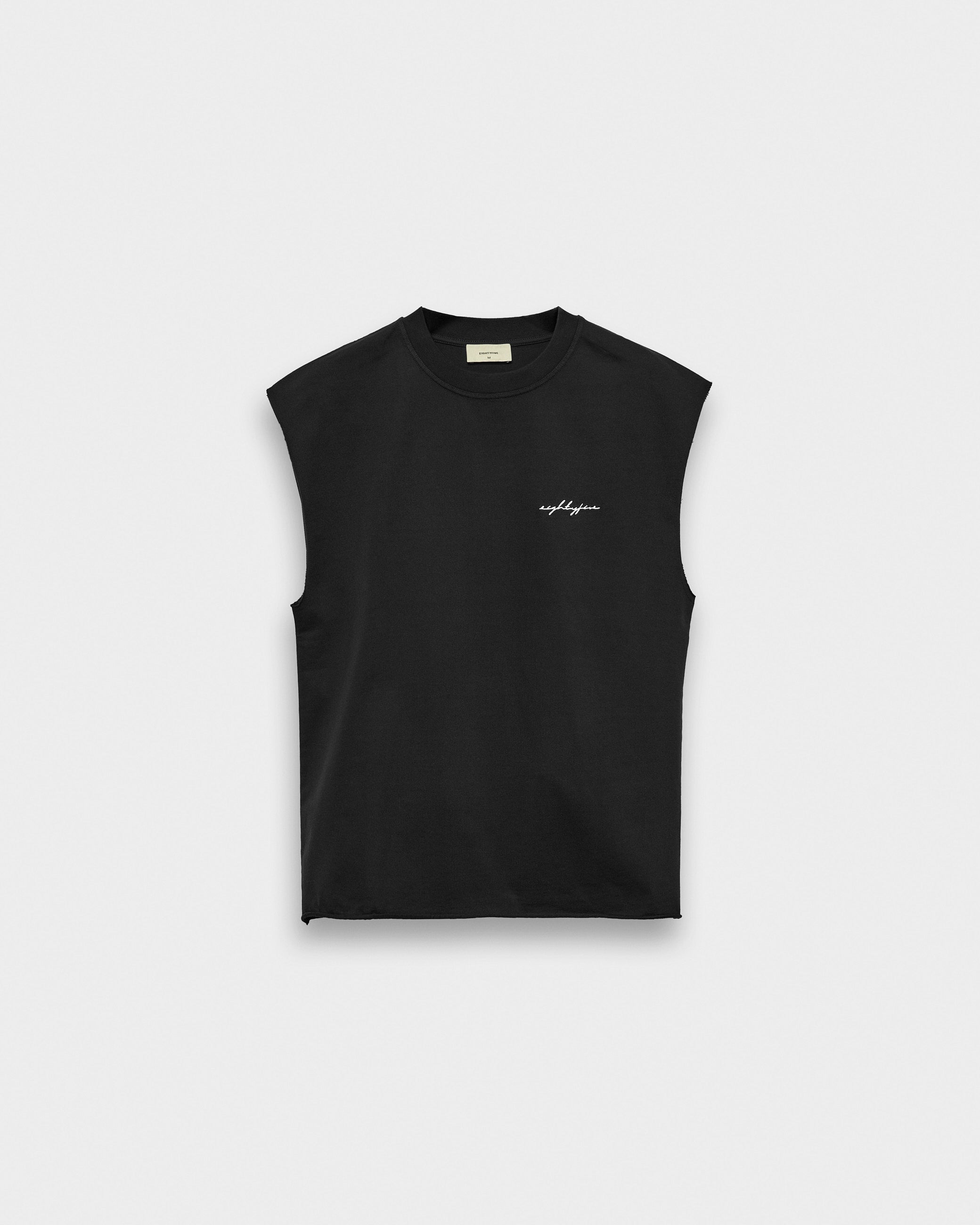 eightyfive-loose-tanktop-muskelshirt-black-baumwolle image 1