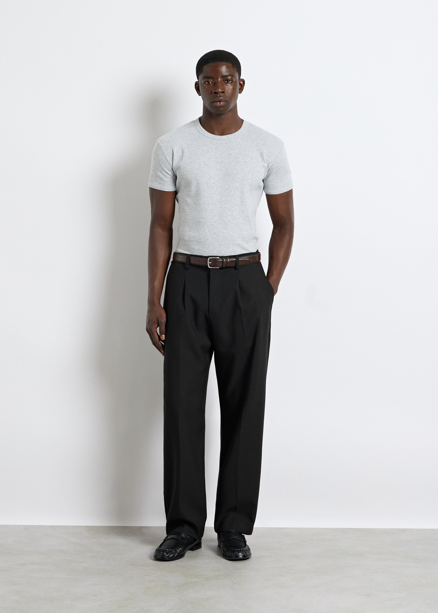 burocs-t-shirts-slim-rib-t-shirt-ash-grey-m-ripp image 5