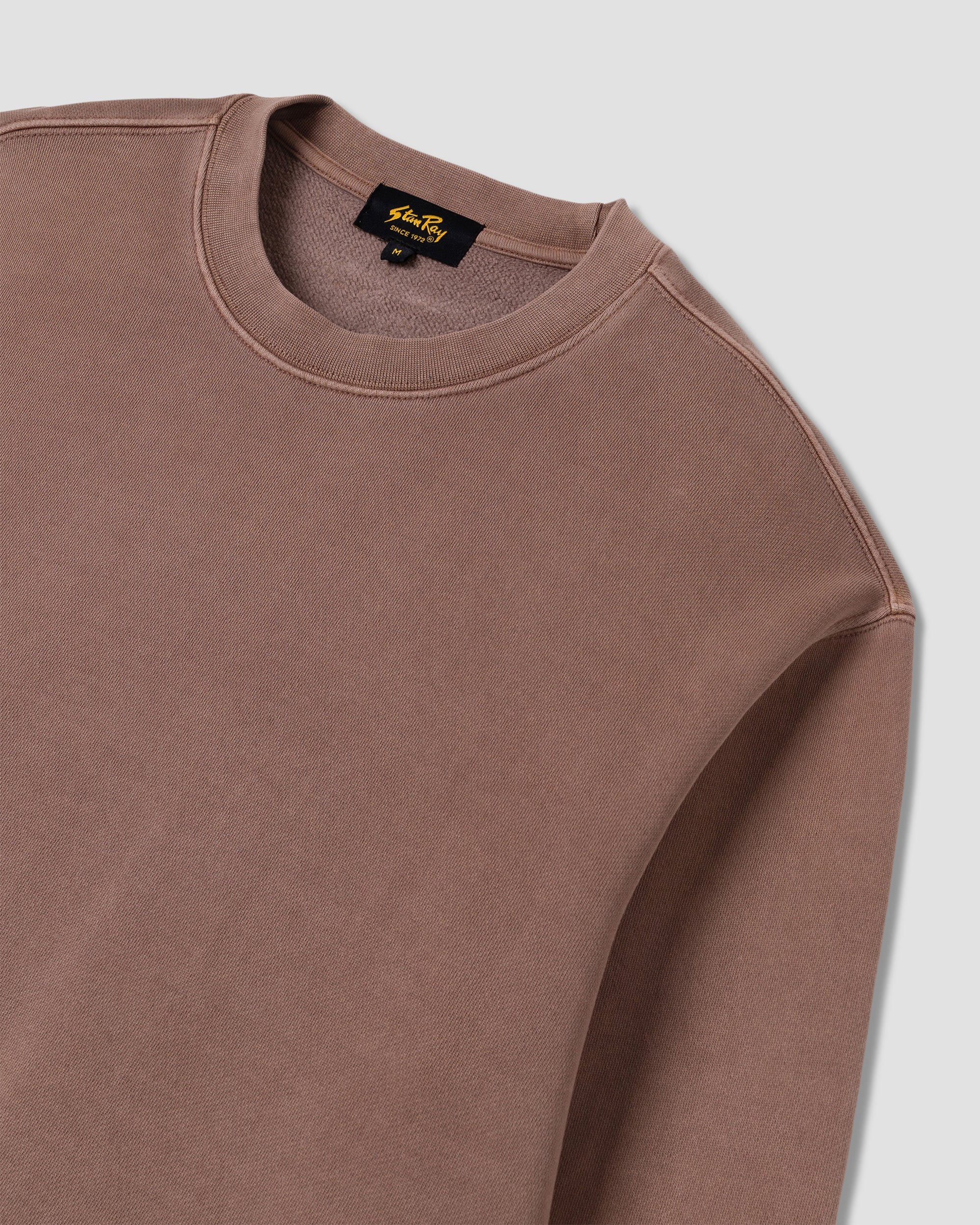 stan-ray-patch-crew-sweatshirt-washed-acorn-baumwolle image 4