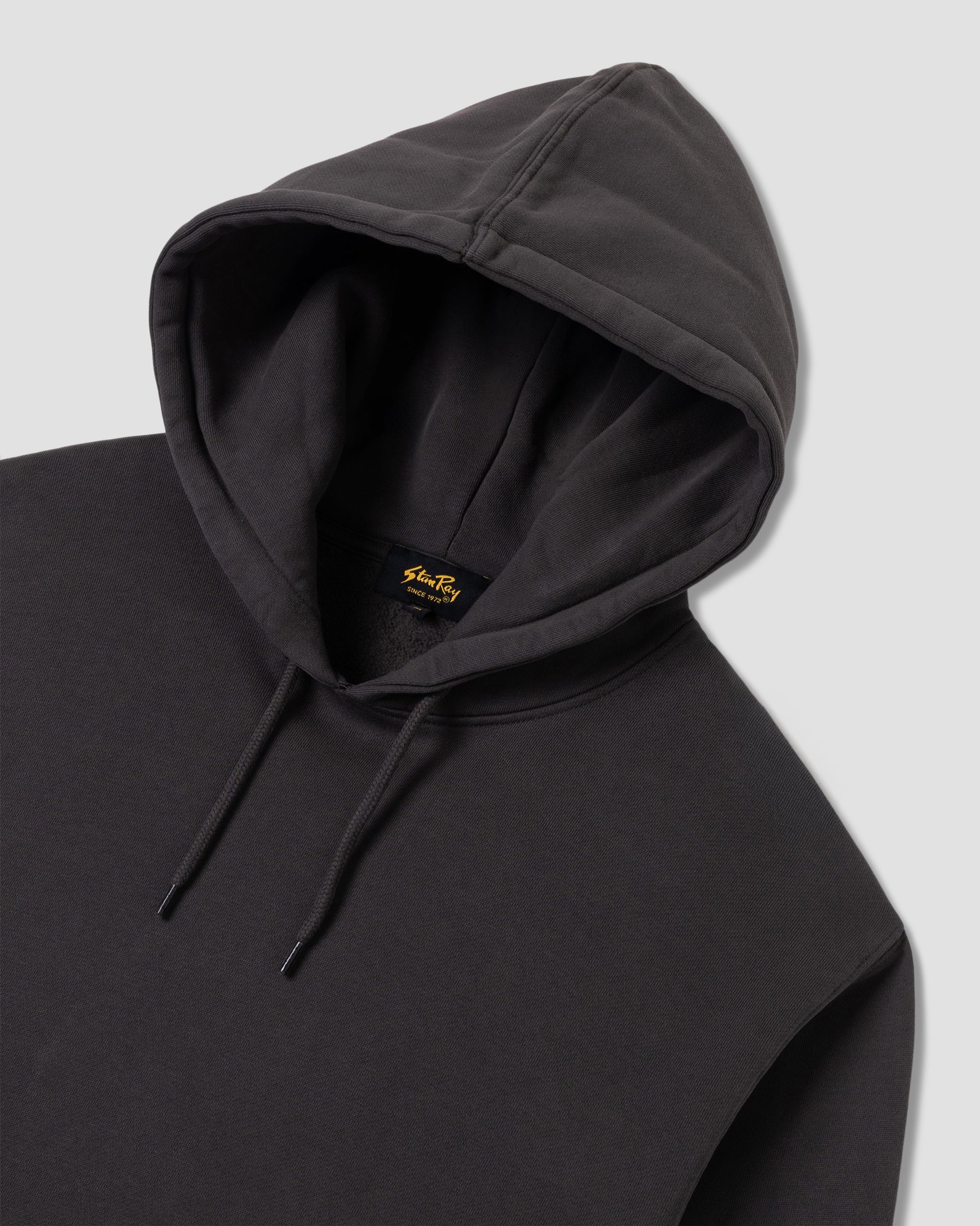 stan-ray-patch-hood-hoodie-raven-black-baumwolle image 4
