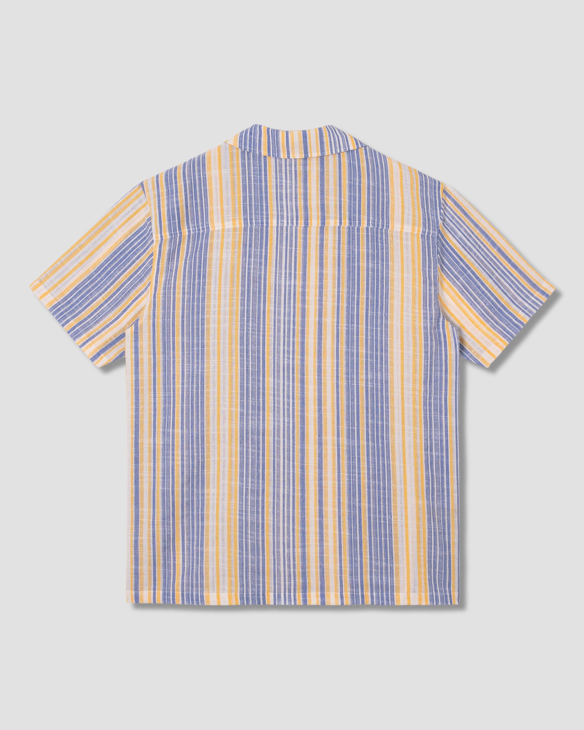 stan-ray-tour-shirt-kurzarmhemd-blue-yellow-stripe image 2
