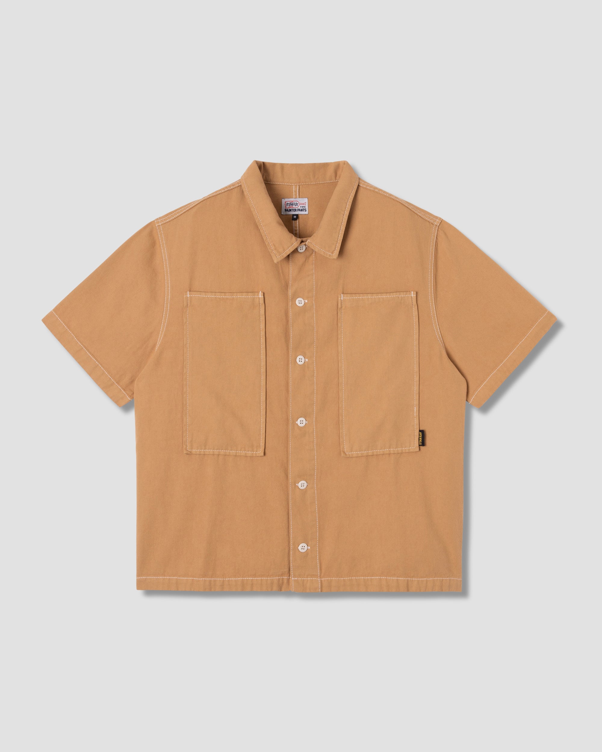 stan-ray-painter-shirt-apple-cinnamon-canvas-kurzarmhemd-relaxed image 1