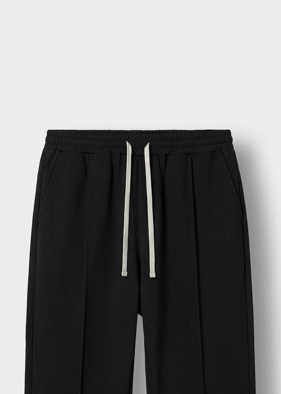 burocs-sweatpants-wide-leg-seam-sweatpants-hose-black image 3
